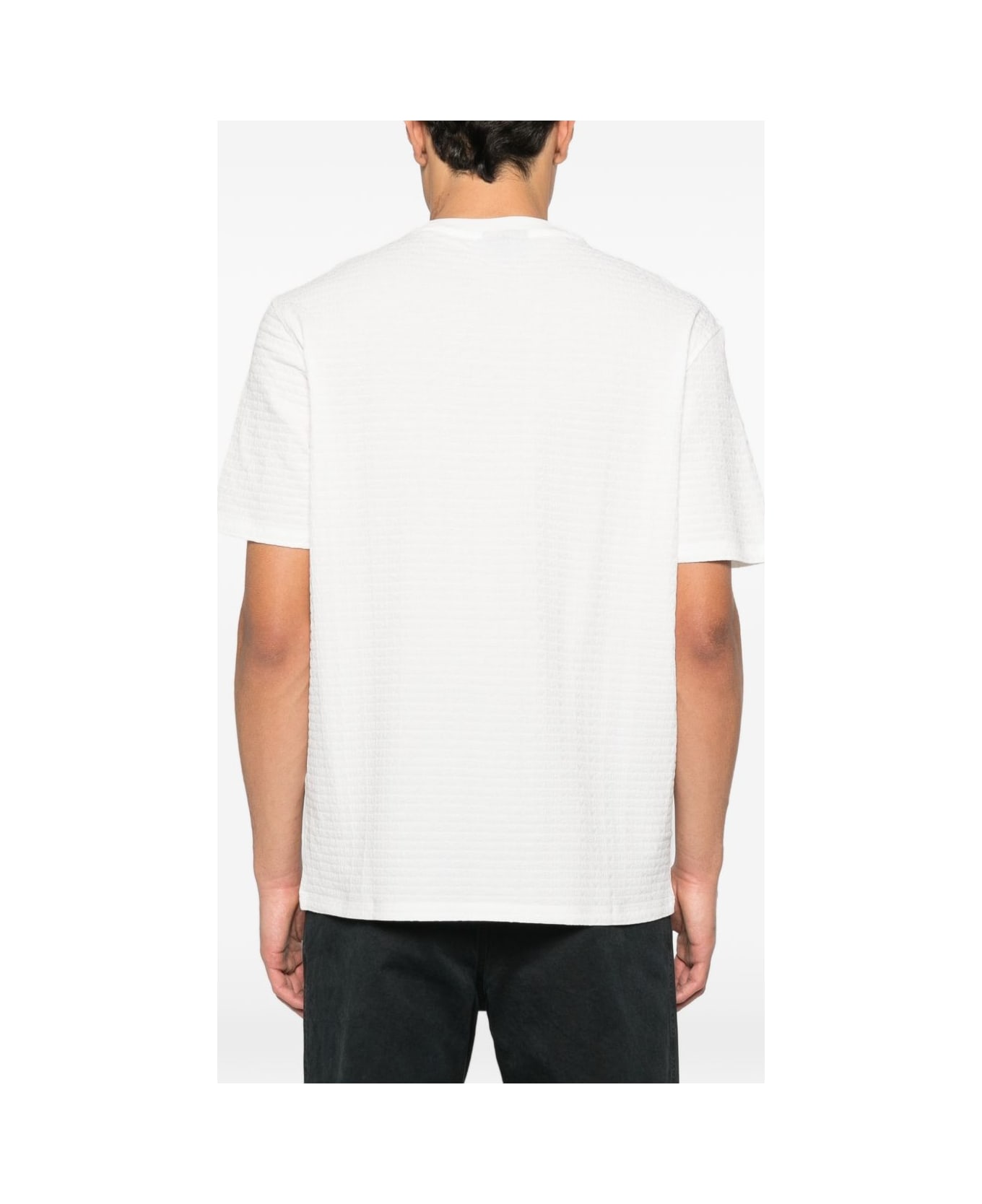 Emporio Armani Logo Cotton T-shirt - White