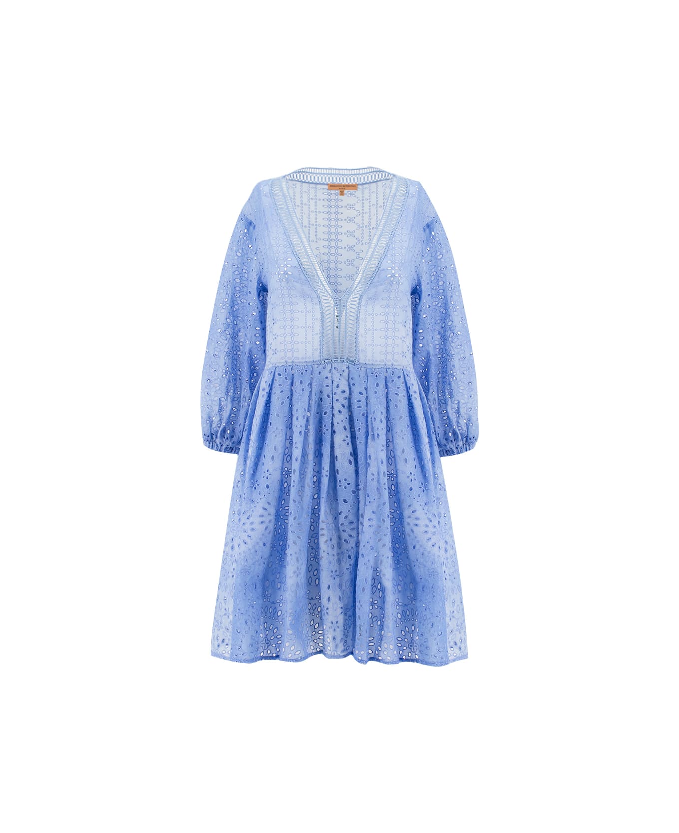 Ermanno Scervino Dress - RICAMO SANDAL BLUE