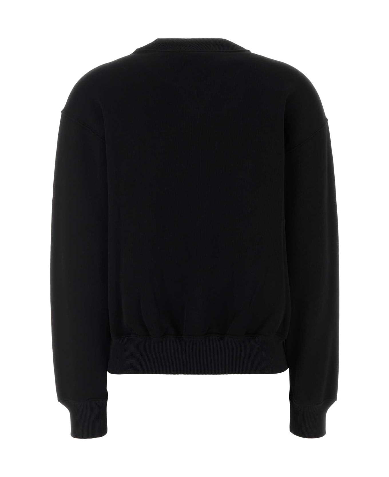 Polo Ralph Lauren Black Cotton Blend Sweatshirt - 003