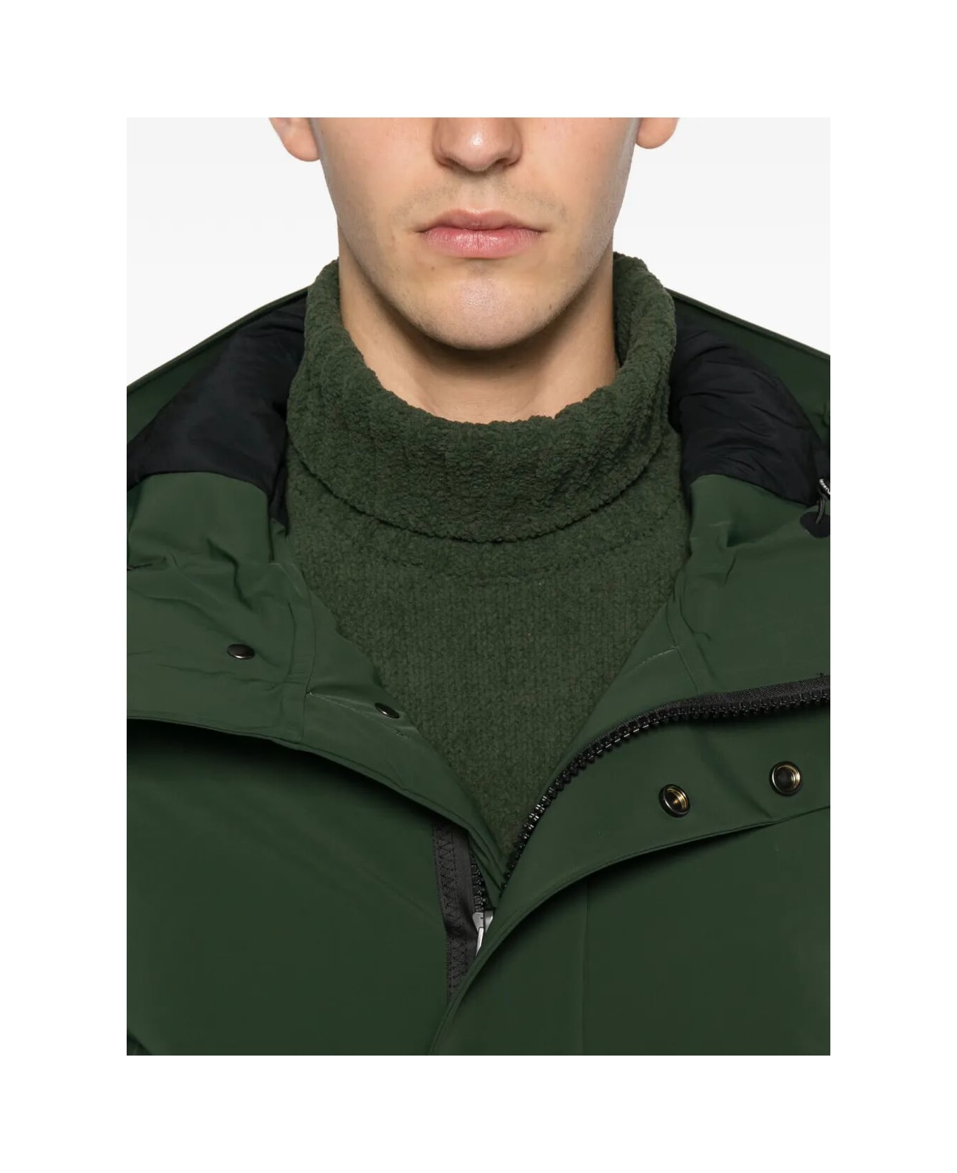 RRD - Roberto Ricci Design Montecristo Down Under Floating Parka Jkt - Military Green