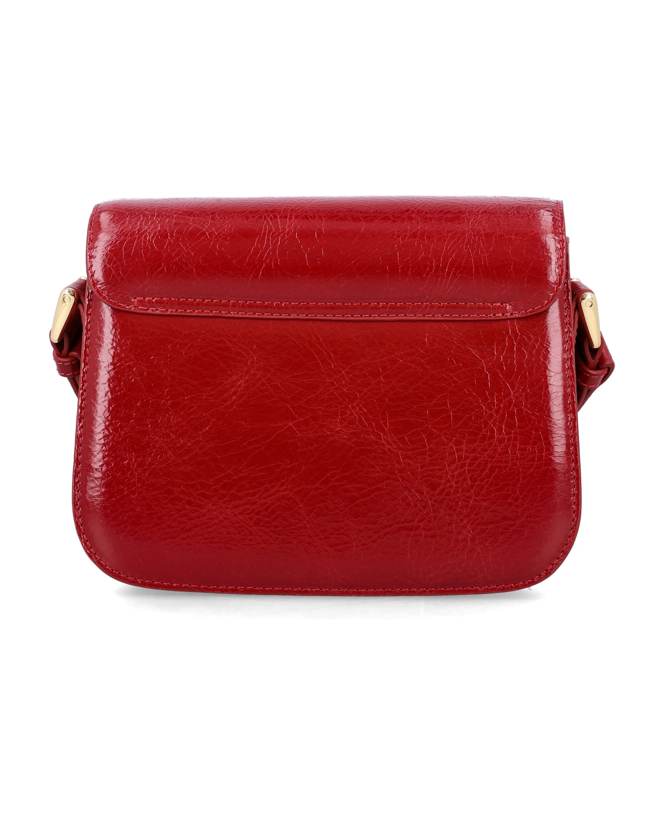 A.P.C. Grace Small Shoulder Bag Red - RED