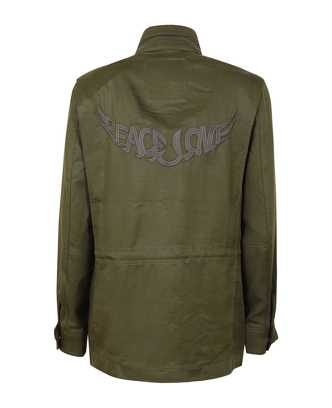 Zadig & Voltaire Kayaka Military Jacket - GREEN