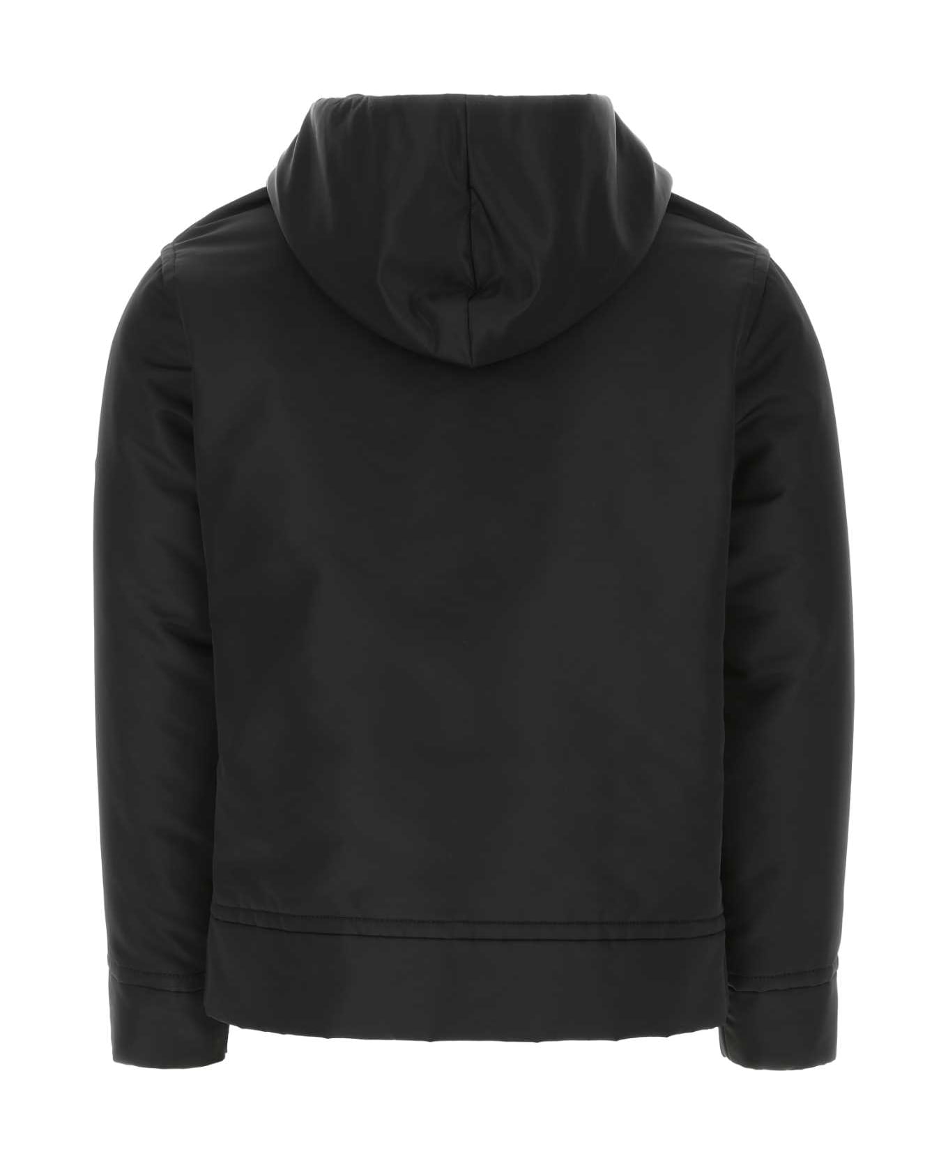 Valentino Garavani Black Nylon Sweatshirt - 0NO