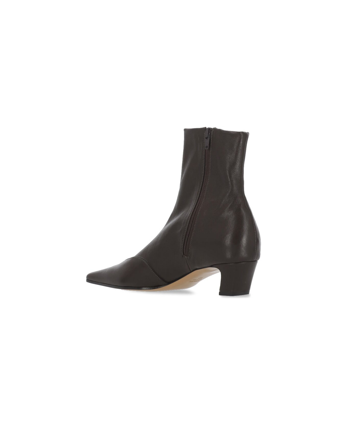 Khaite Nevada Ankle Boots - Brown
