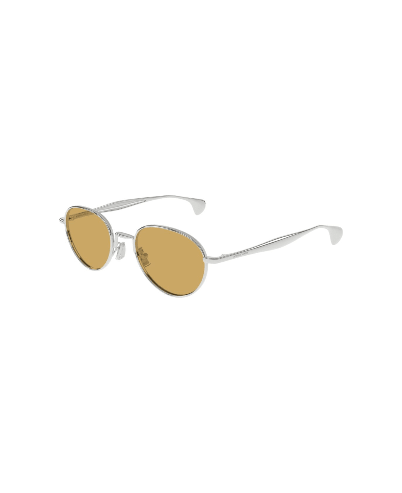 Bottega Veneta Eyewear Bv1396s-001silver-silver-brown - SILVER-SILVER-BROWN