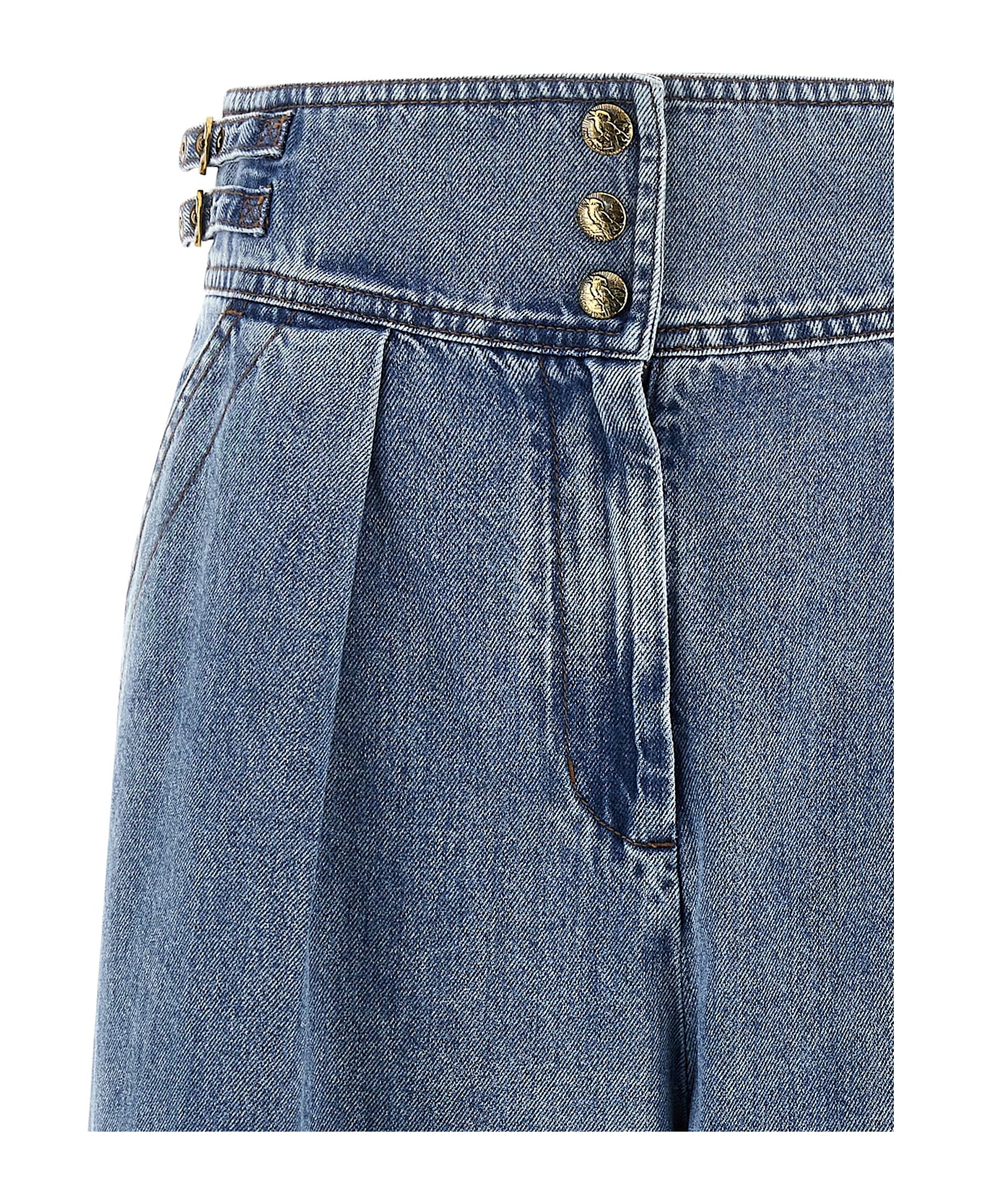 Zimmermann 
denim Culotte
 Jeans - Light Blue
