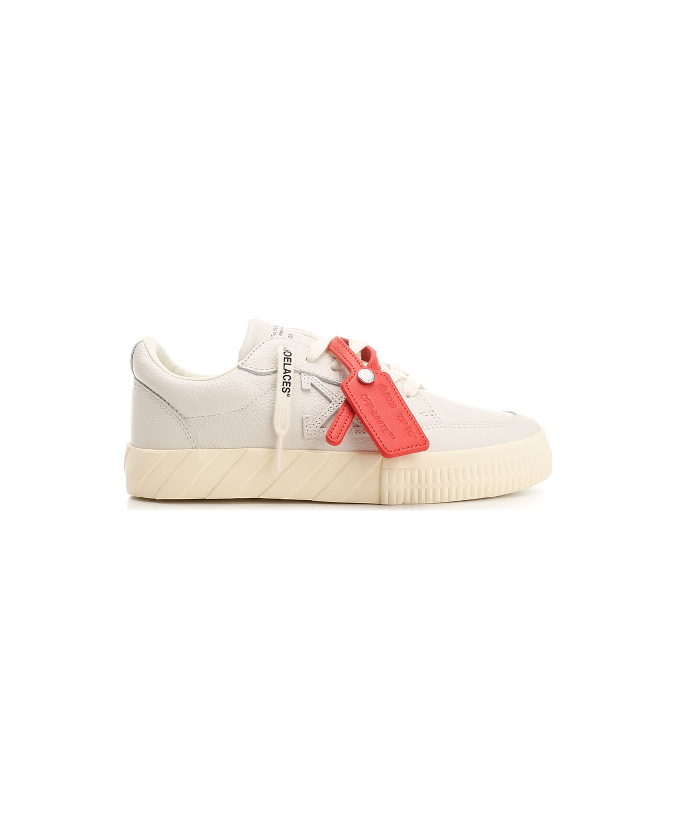 Off-White 'vulcanized' Low-top Sneakers - White