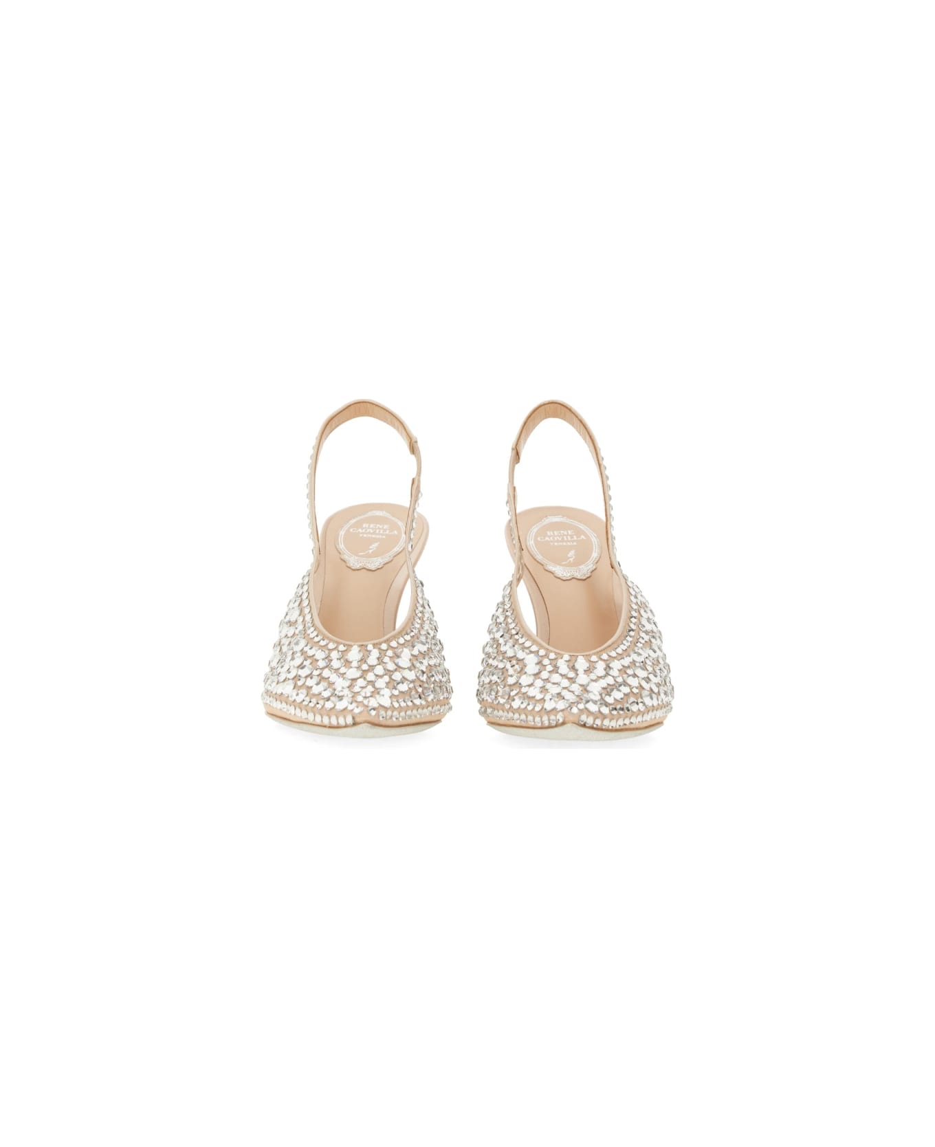 René Caovilla Sandal "gilda" - SILVER ハイヒール