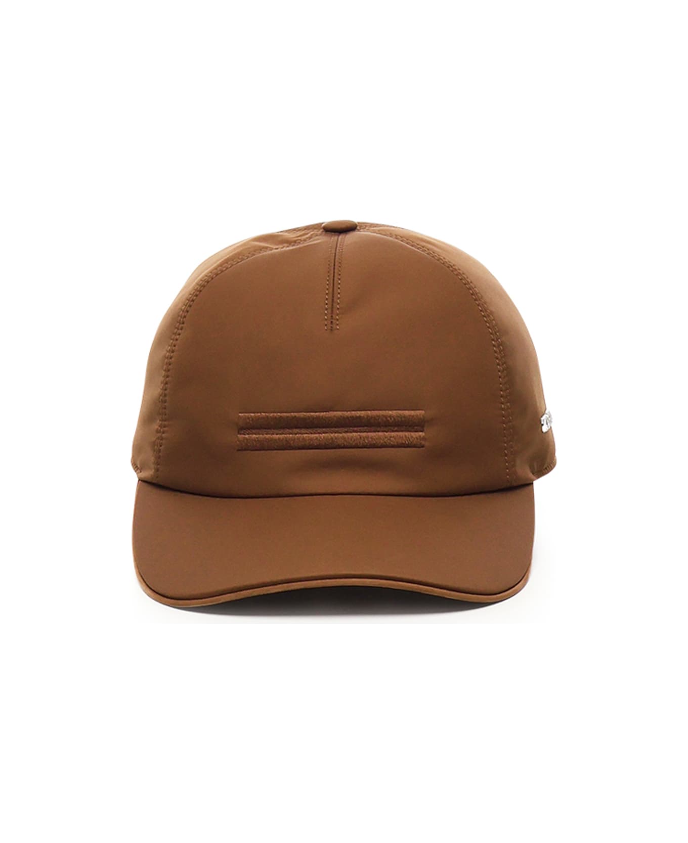 Zegna Technical Fabric Baseball Hat - Brown