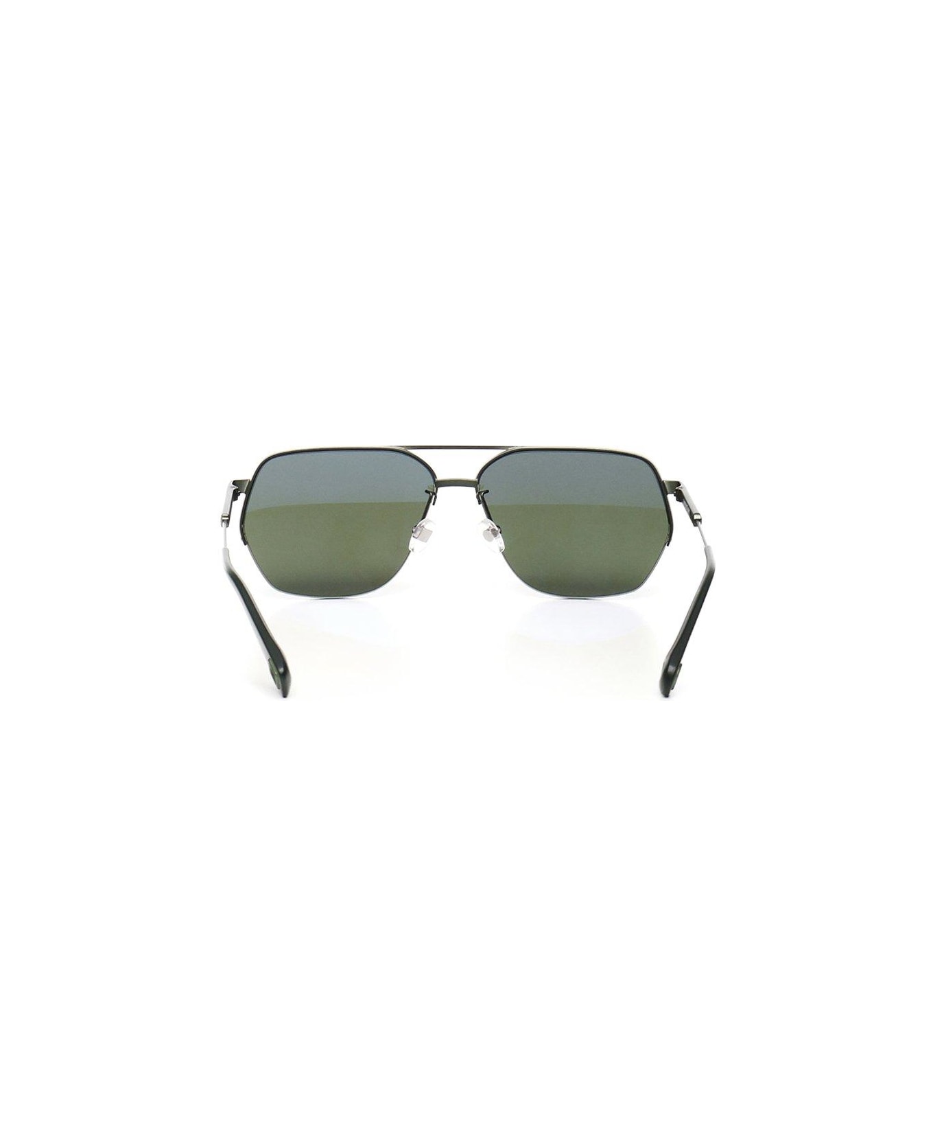 Jacquemus X Linda Farrow Pilot Frame Sunglasses - Green