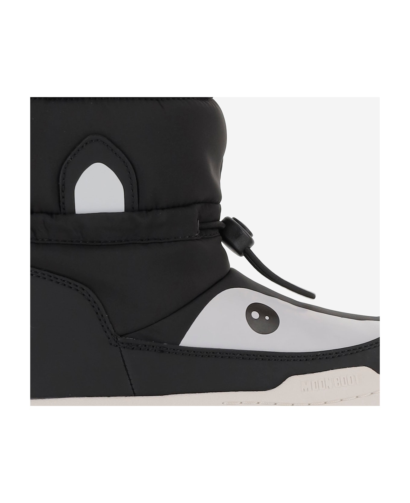 Moon Boot Junior Park Tube Mid Panda Boot - Panda