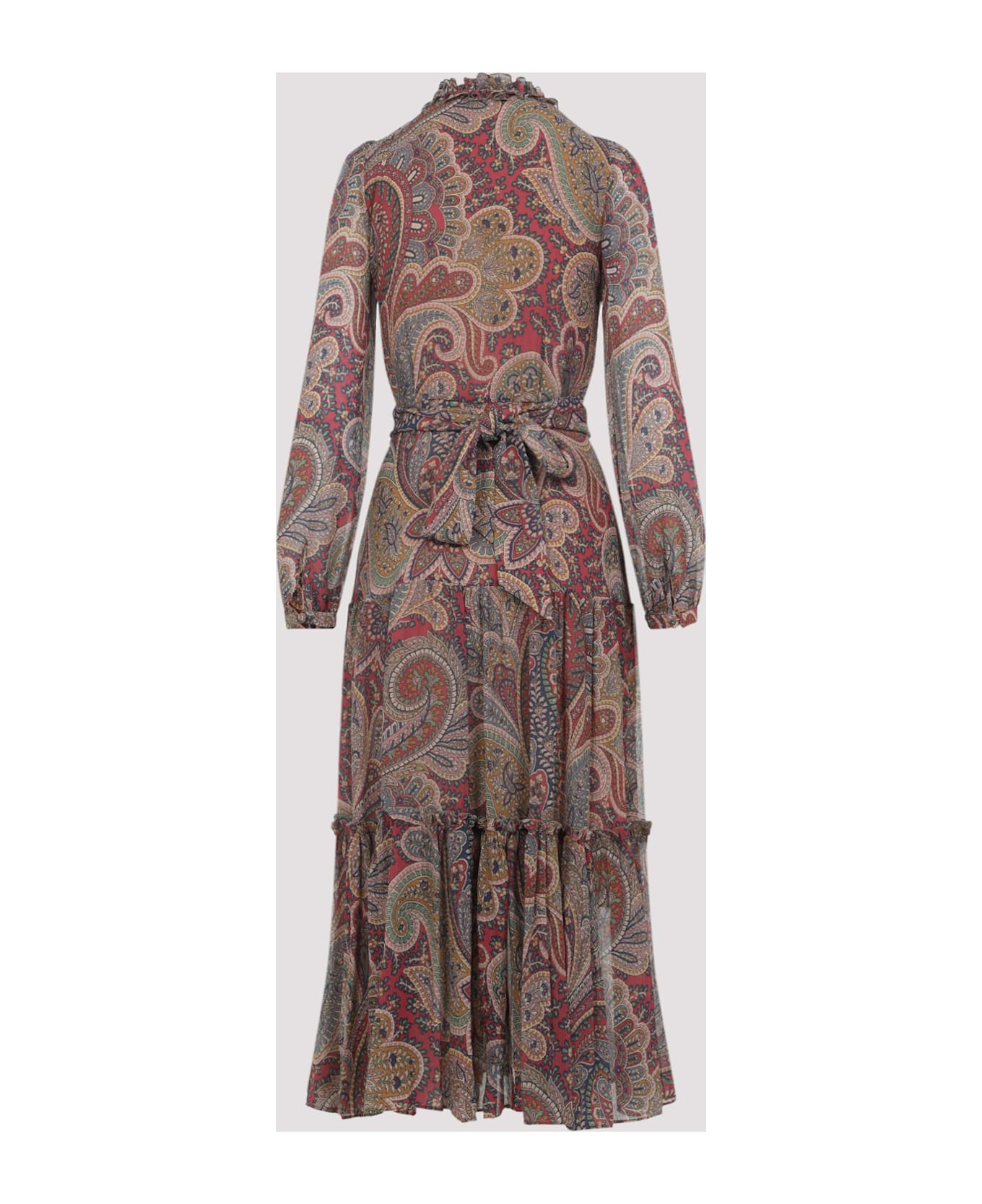 Etro Midi Dress - Stampa F.do Bordeaux