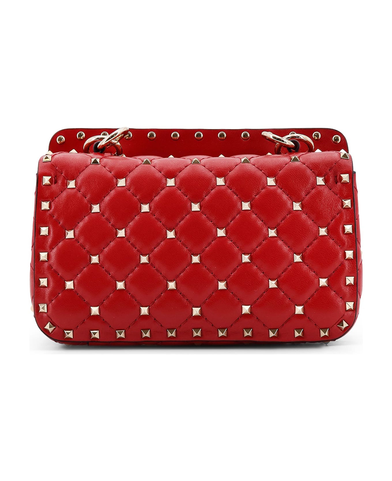 Valentino Garavani Rockstud Spike Shoulder Bag - Red ショルダーバッグ