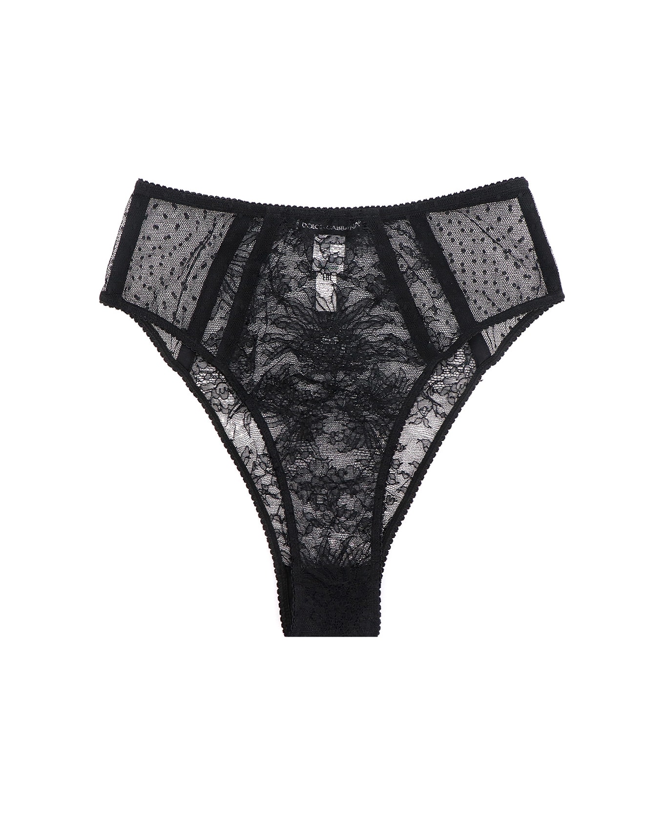 Dolce & Gabbana Lace Briefs - Black