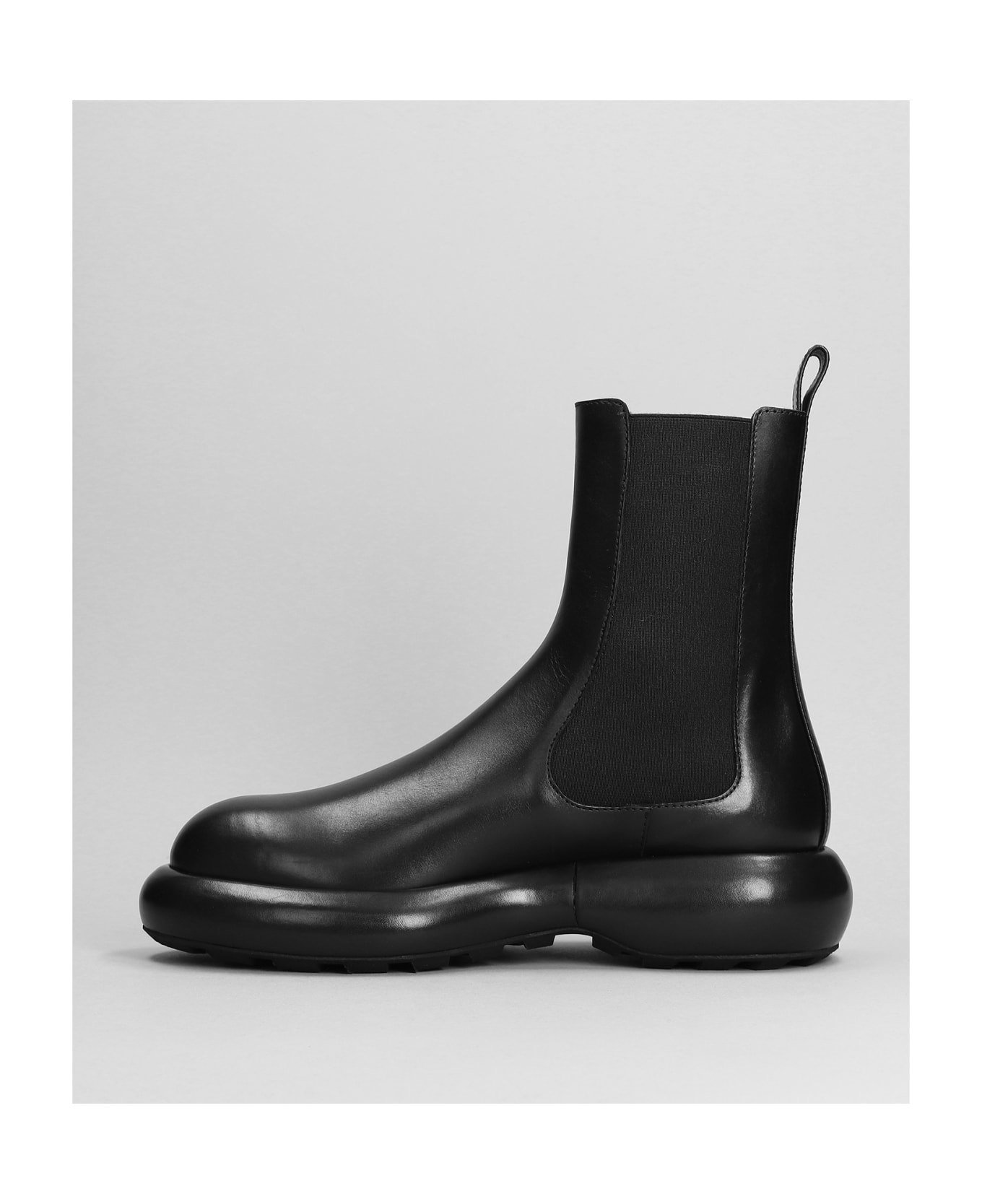Jil Sander Black Leather Boots - 001
