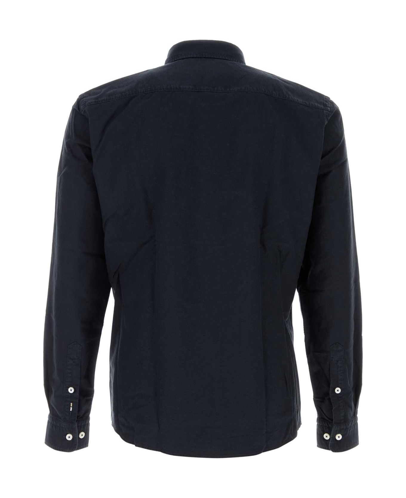 Hugo Boss Midnight Blue Oxford Shirt - DENIM