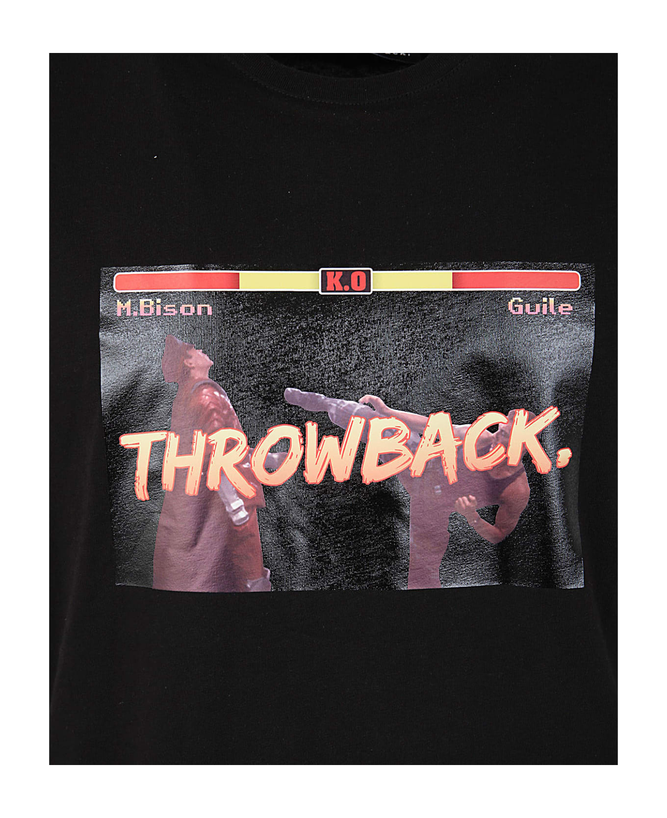 Throwback Fighter T-shirt - Black