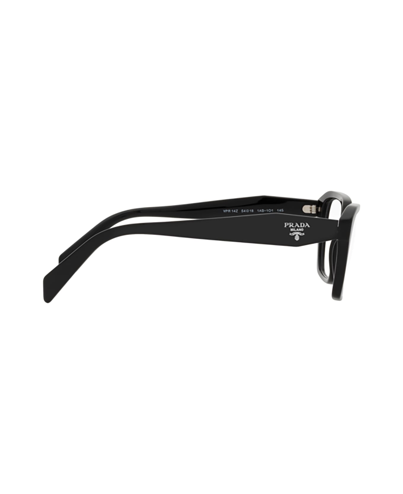 Prada Eyewear Pr 14zv Black Glasses - Black