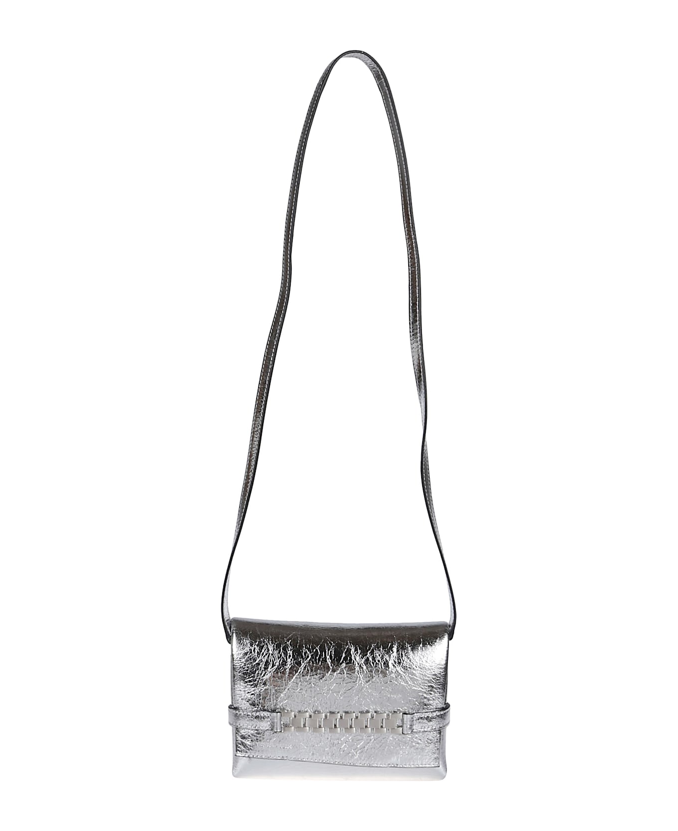Victoria Beckham Mini Pouch Bag - Silver