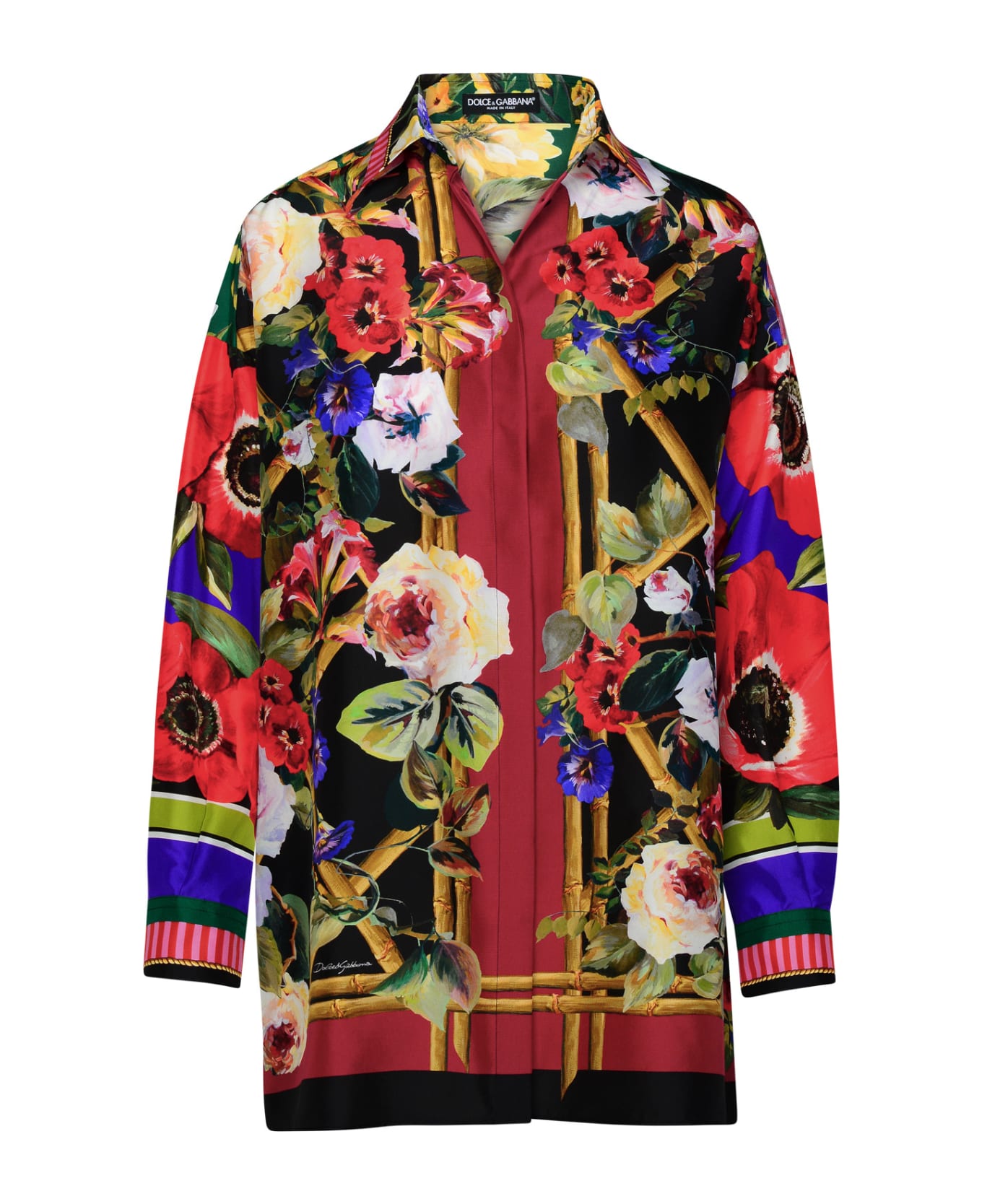 Dolce & Gabbana Silk Shirt - Multicolor シャツ