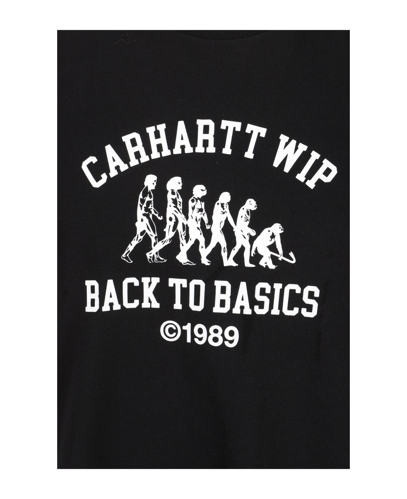 Carhartt Basic T-shirt - Black / White