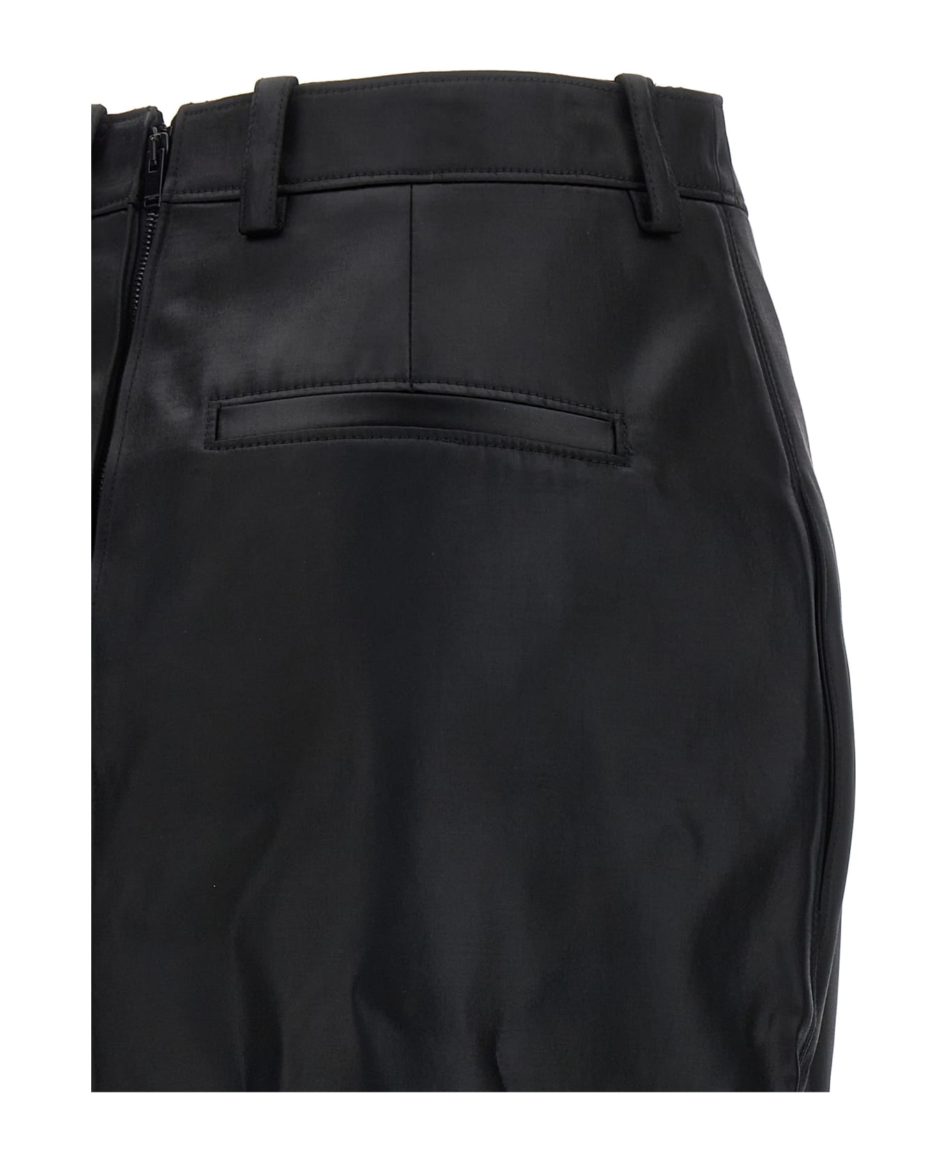 Saint Laurent Gabardine Skirt - Black