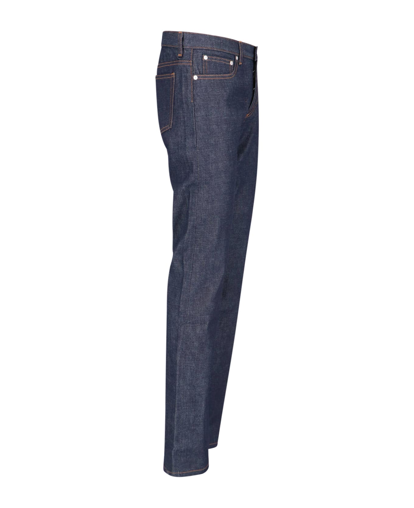 A.P.C. Denim Midi Skirt - Blue