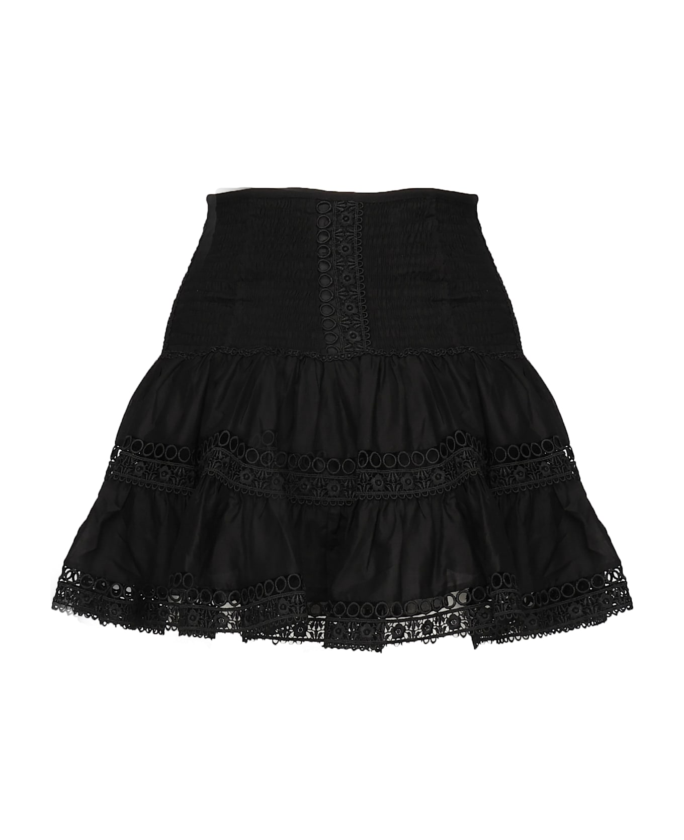 Charo Ruiz Hortens Mini Skirt - Black
