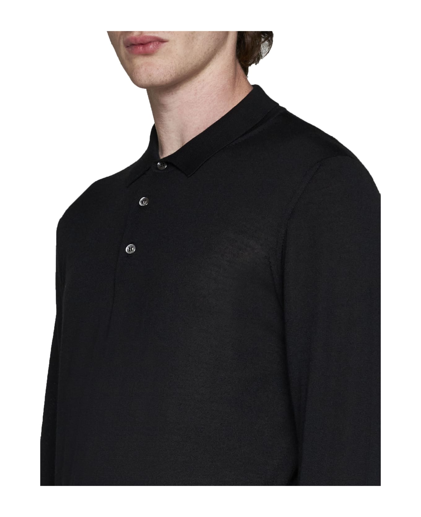 Caruso Polo Shirt - Black