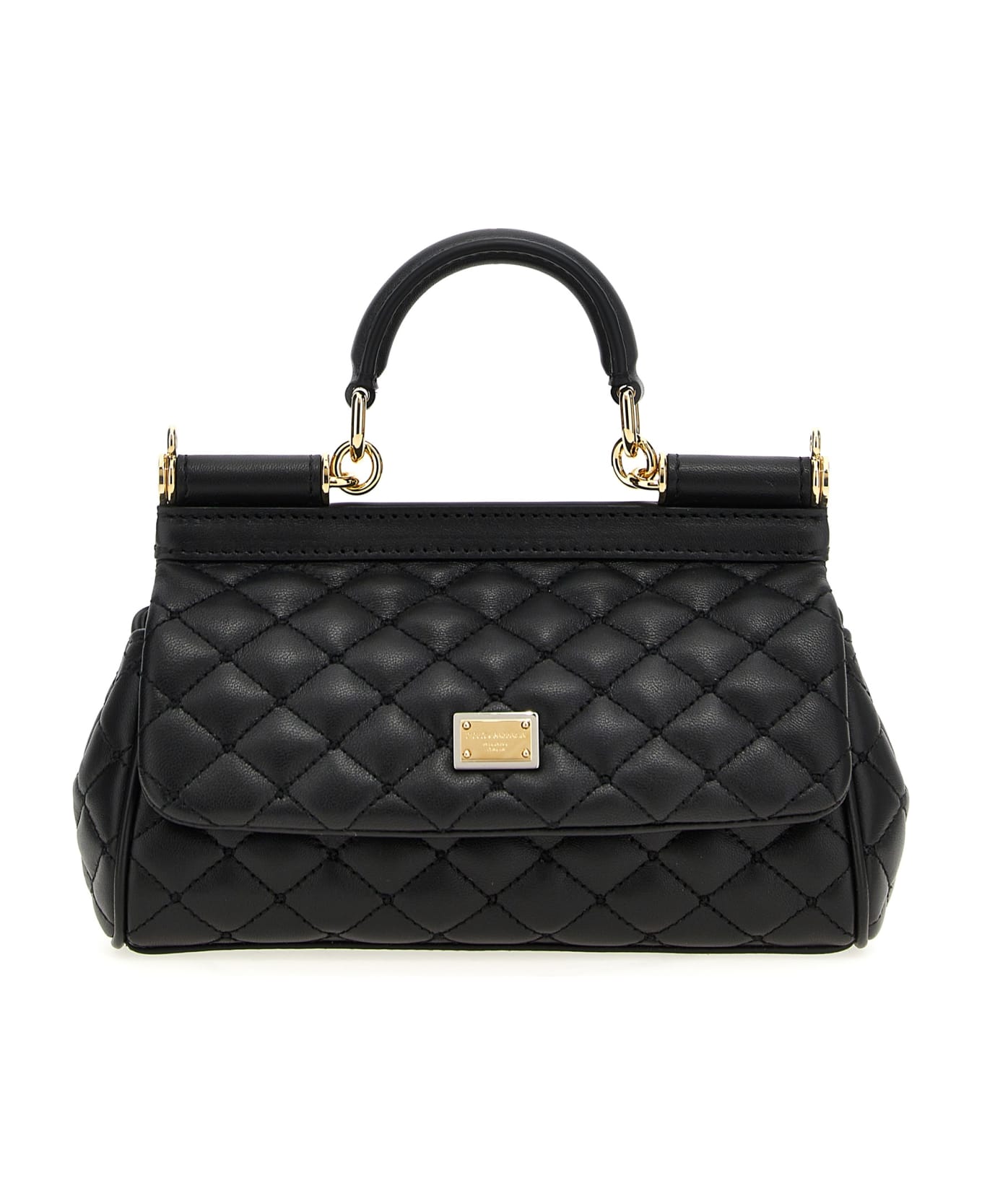 Dolce & Gabbana 'sicily' Small Handbag - Black  