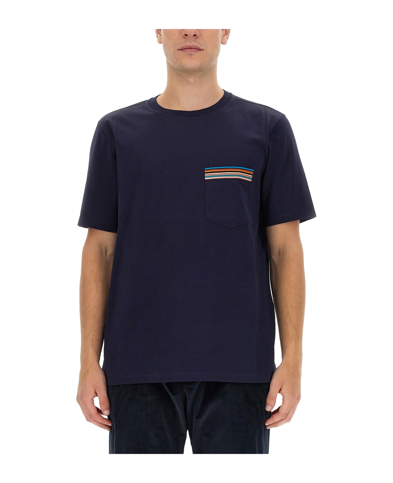 Paul Smith Signature Stripe T-shirt - Blu