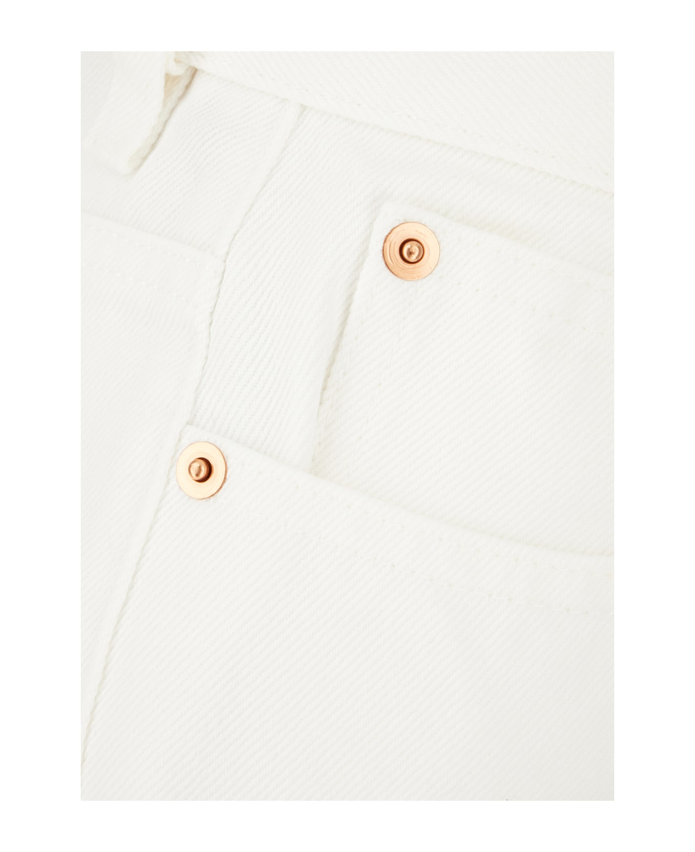 Gucci White Denim Jeans - Bianco