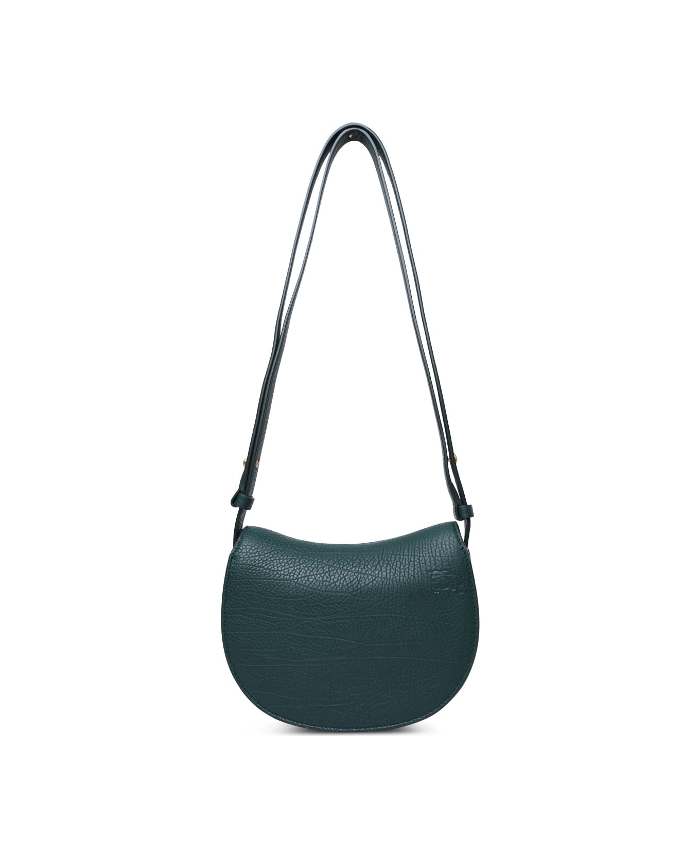 Burberry 'rocking Horse' Mini Bag In Green Leather - Green