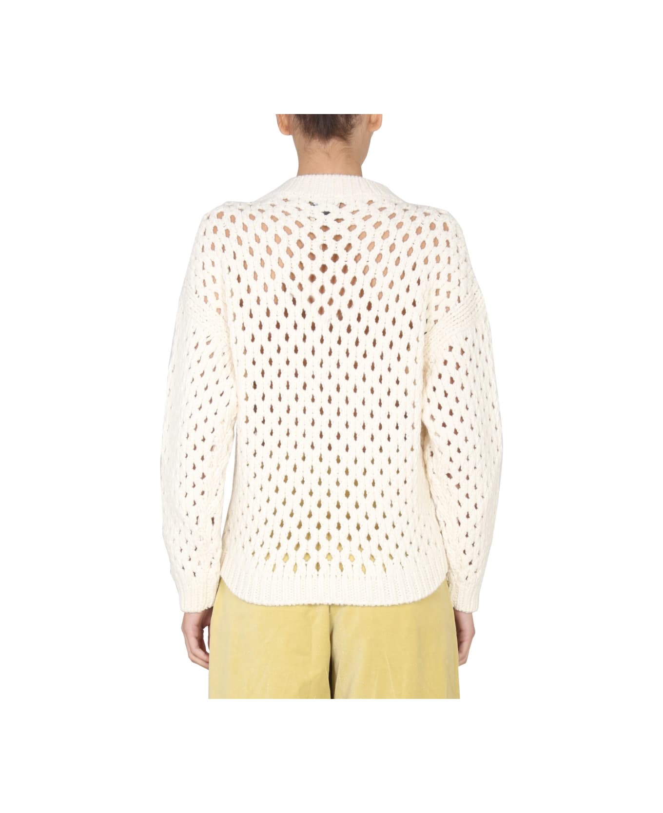 Alysi Knitted Shirt - BEIGE ニットウェア