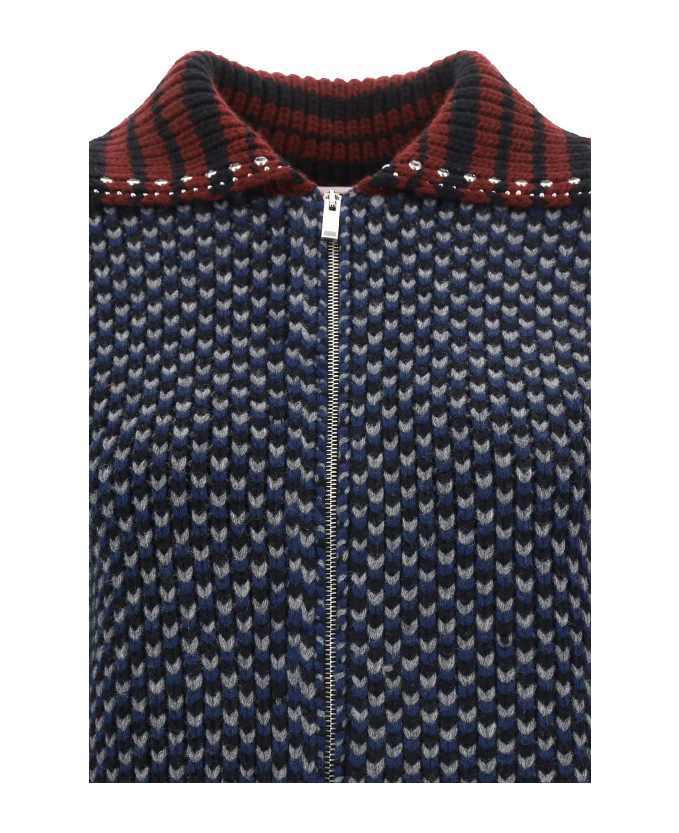 Valentino Jacket - Blu/nero/bordeaux