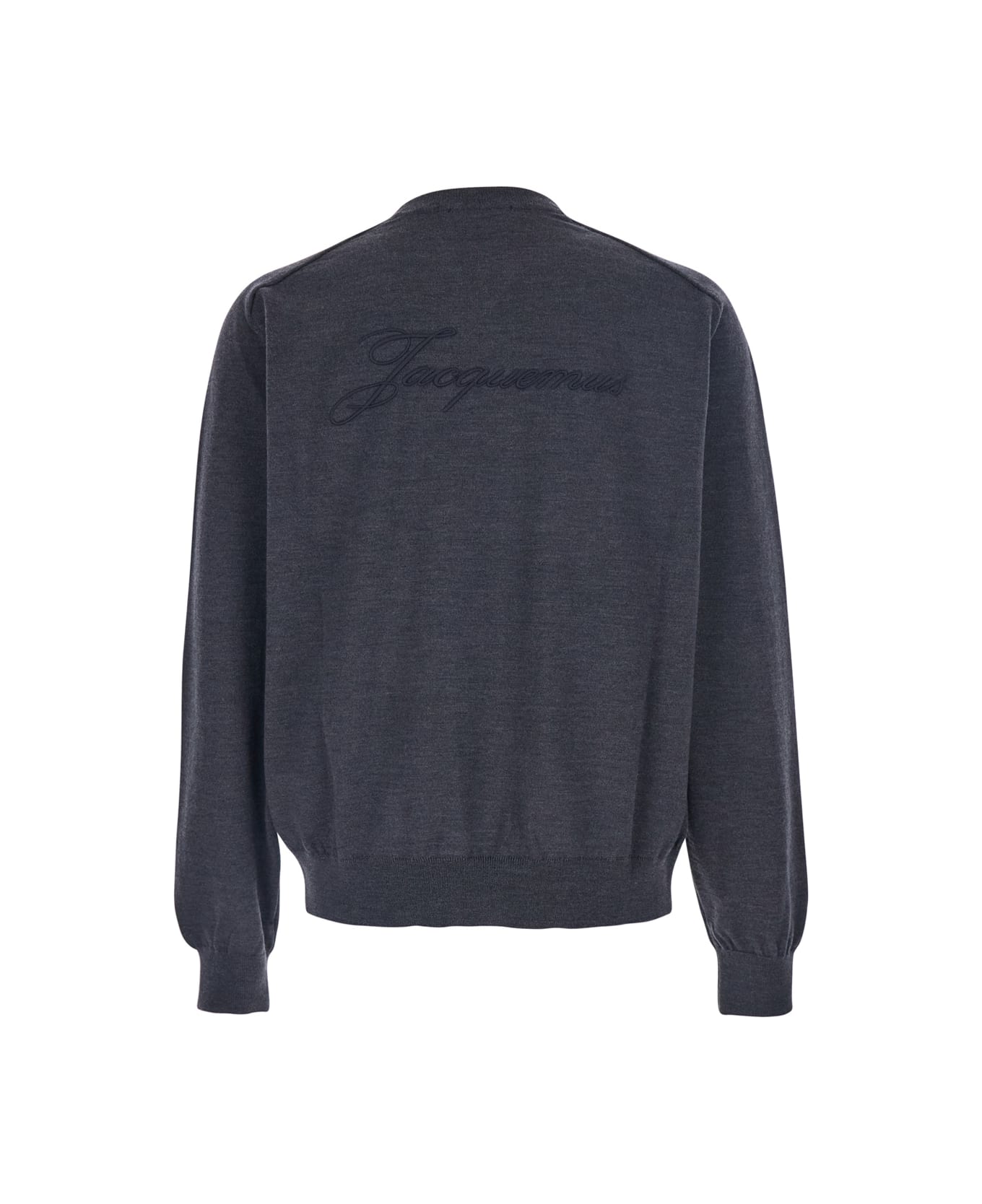 Jacquemus Le Sweater Brode - Grey