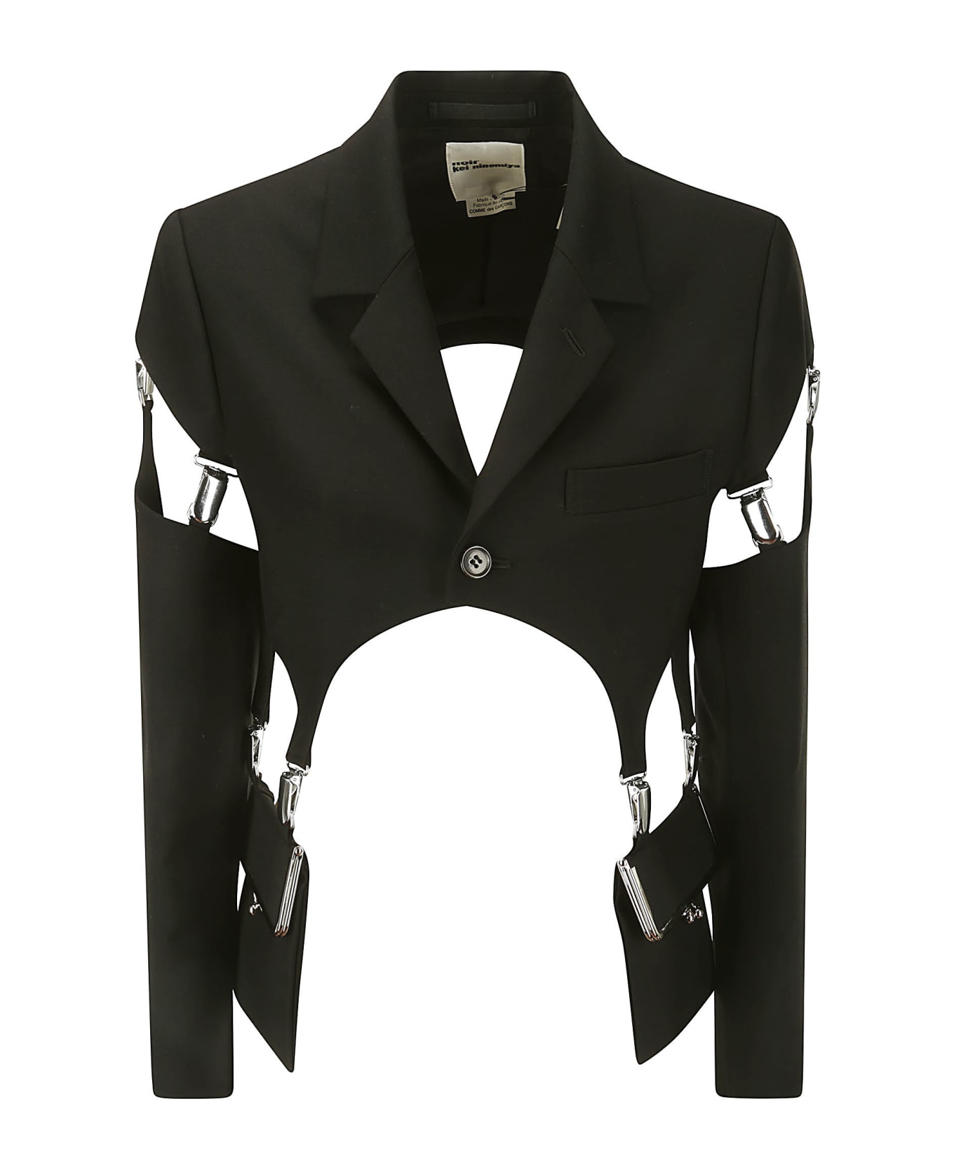Comme des Garçons Noir Kei Ninomiya Ladies' Jacket - BLACK ブレザー