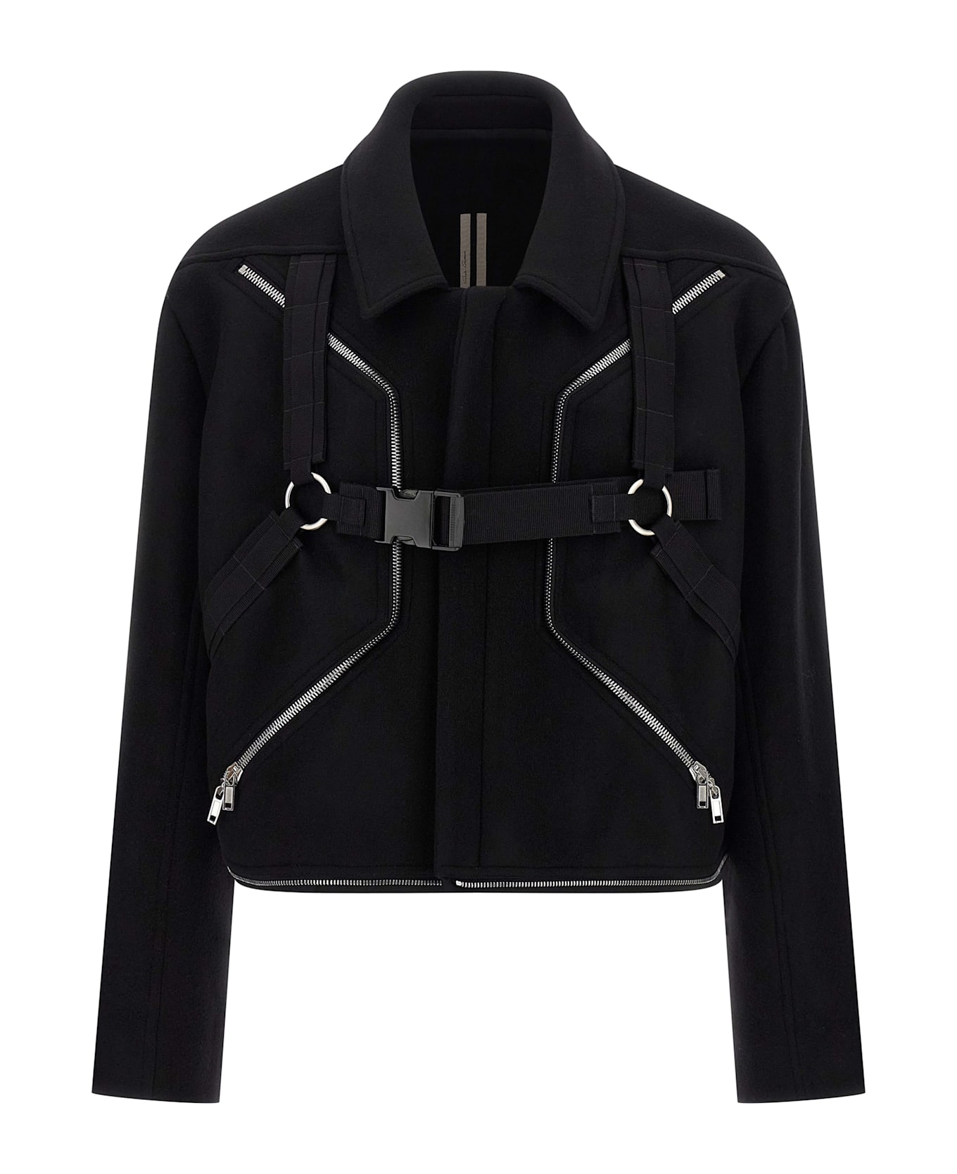 Rick Owens 
blixa Jumbo Mac
 Coat - Black  