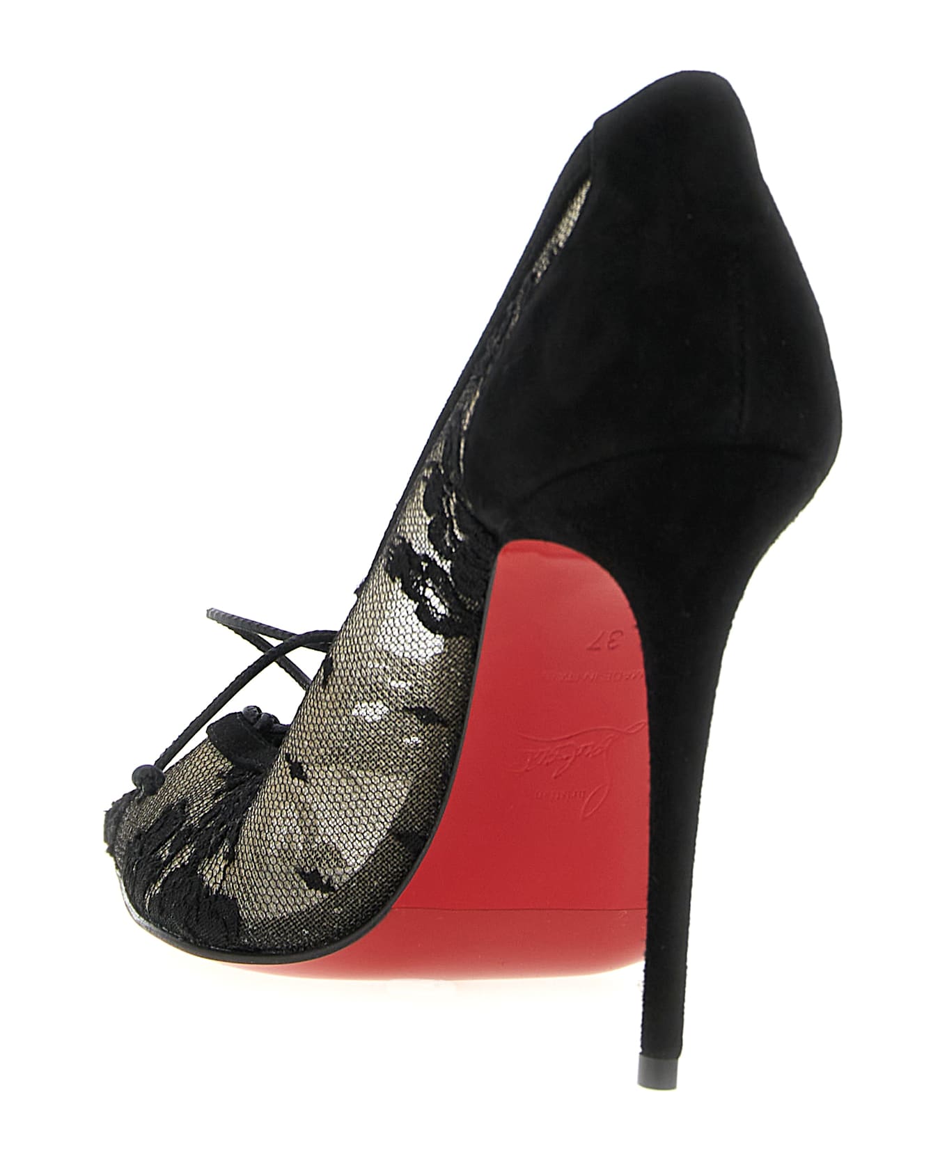 Christian Louboutin 
km Lace
 Pumps - Black  