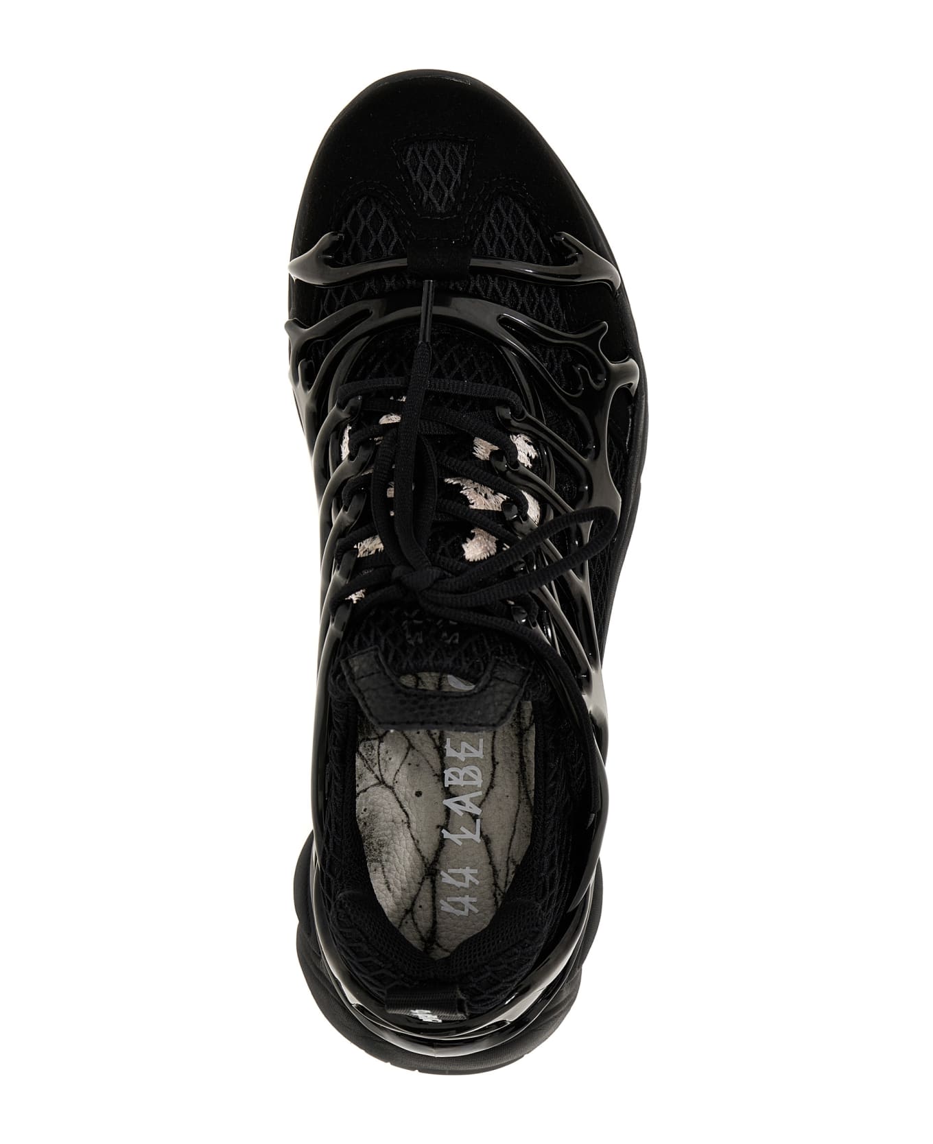 44 Label Group Tech Nylon Sneakers - Black   スニーカー