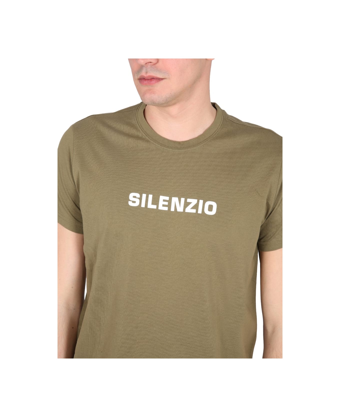 Aspesi T-shirt Silence - Militare