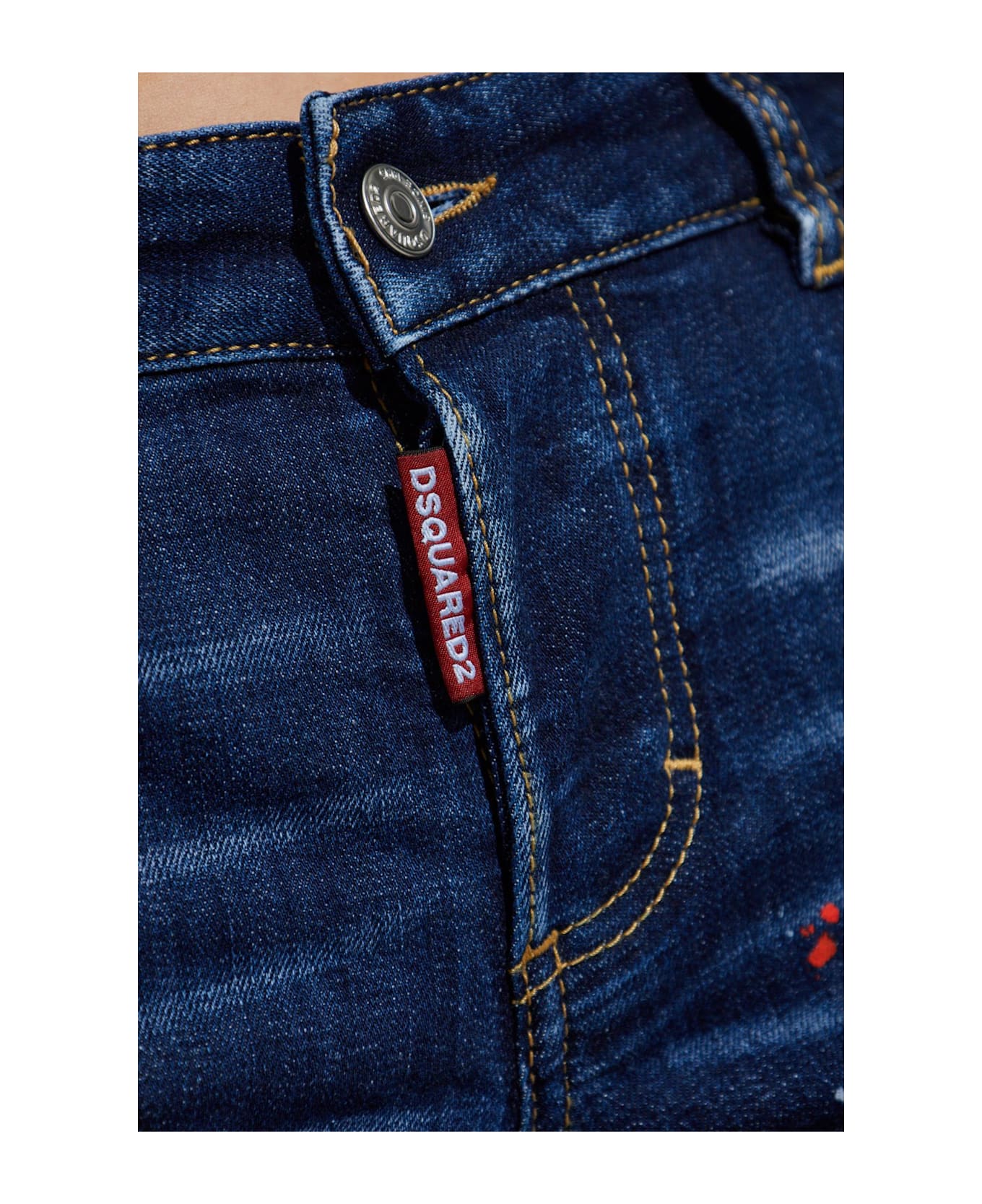 Dsquared2 `jenna` Jeans - Navy Blue