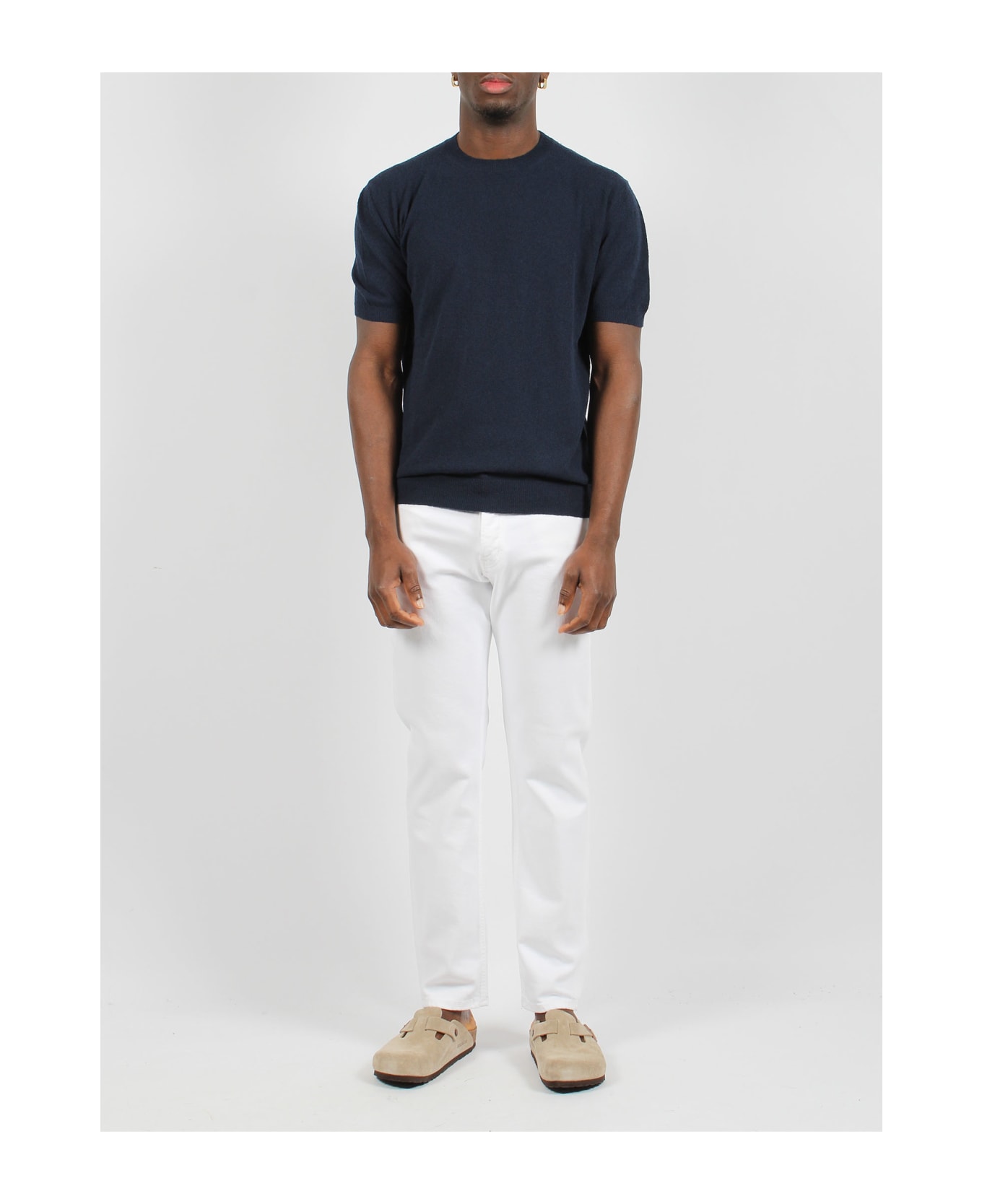 Haikure Tokyo Slim Bull Denim Jeans - White