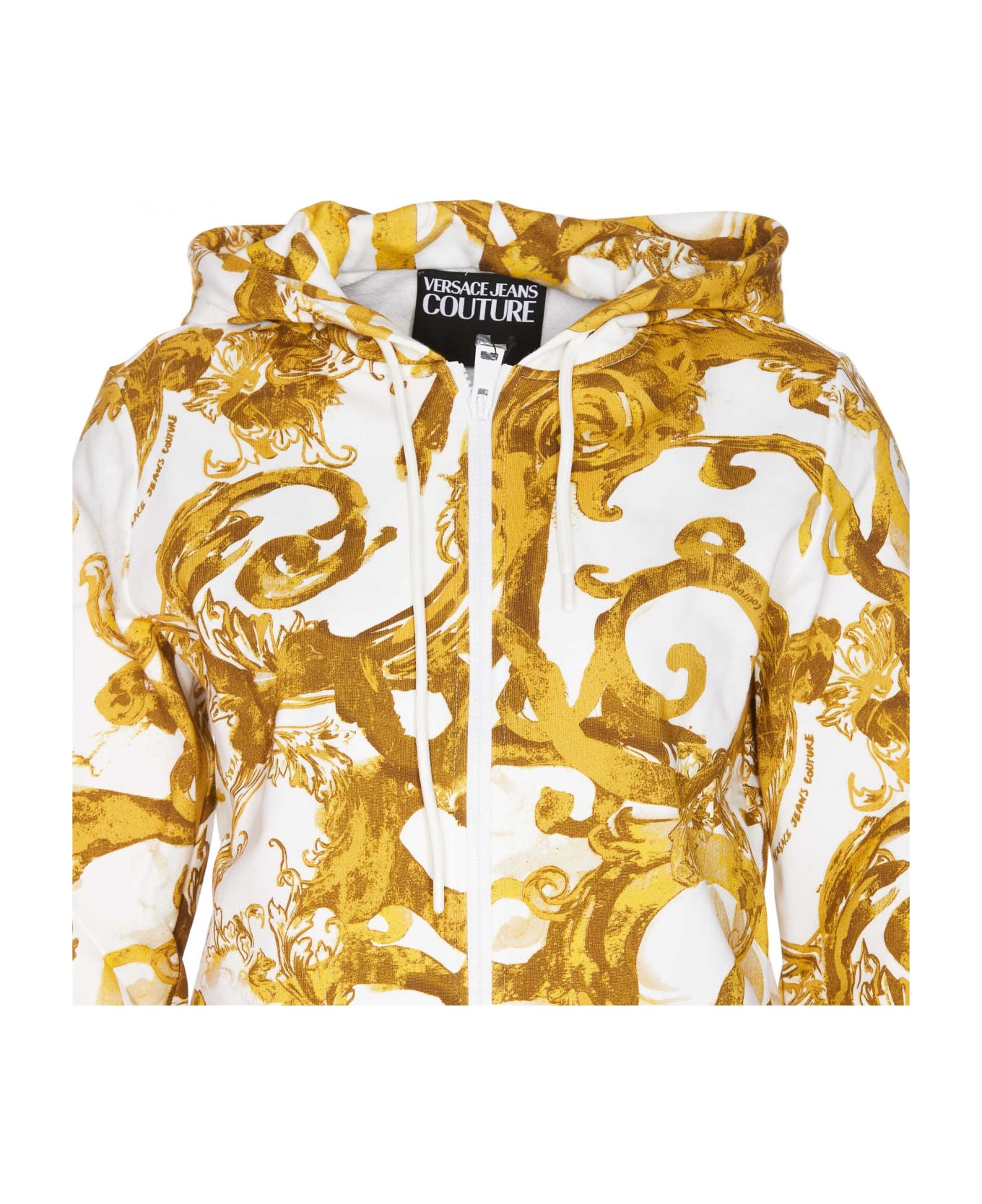 Versace Jeans Couture Watercolour Couture Sweatshirt - White