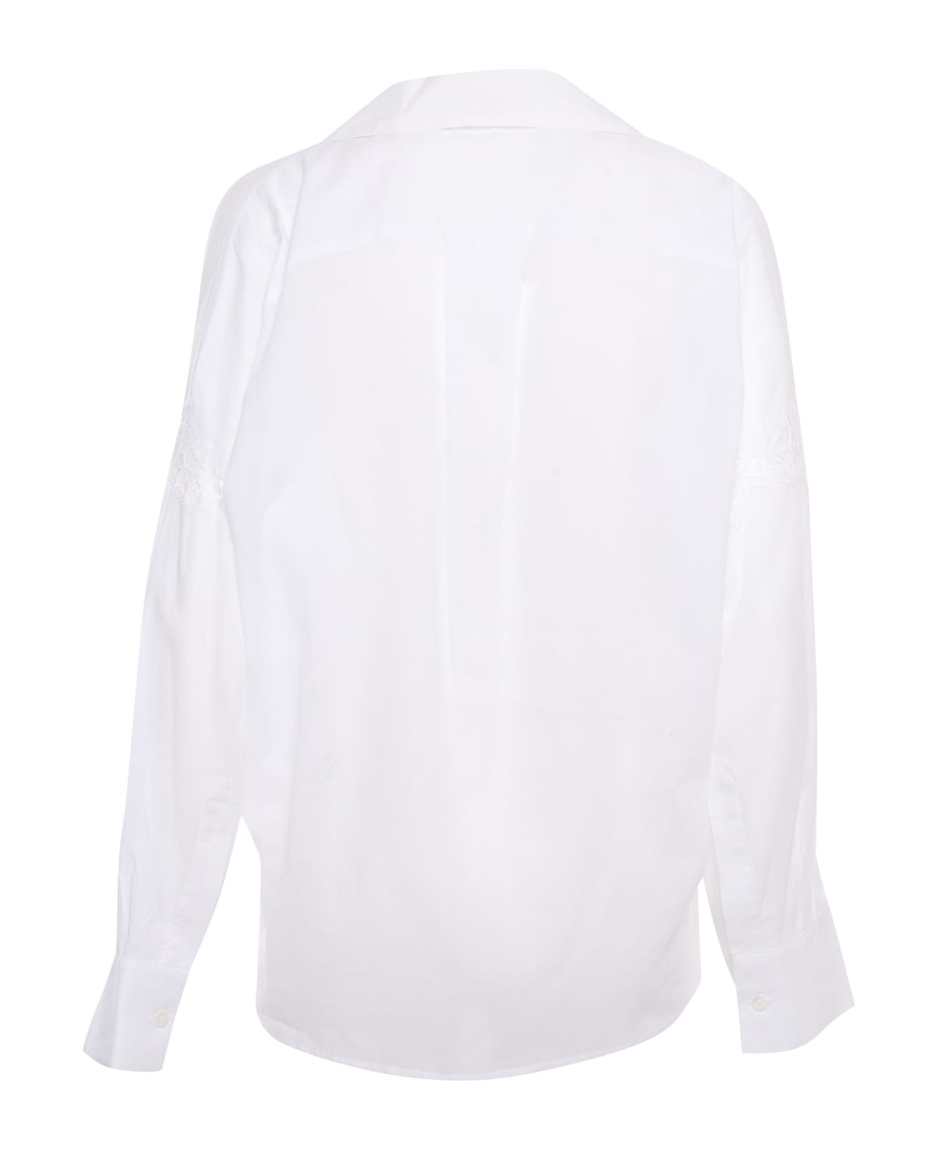 Ermanno Ermanno Scervino White Shirt - WHITE ブラウス