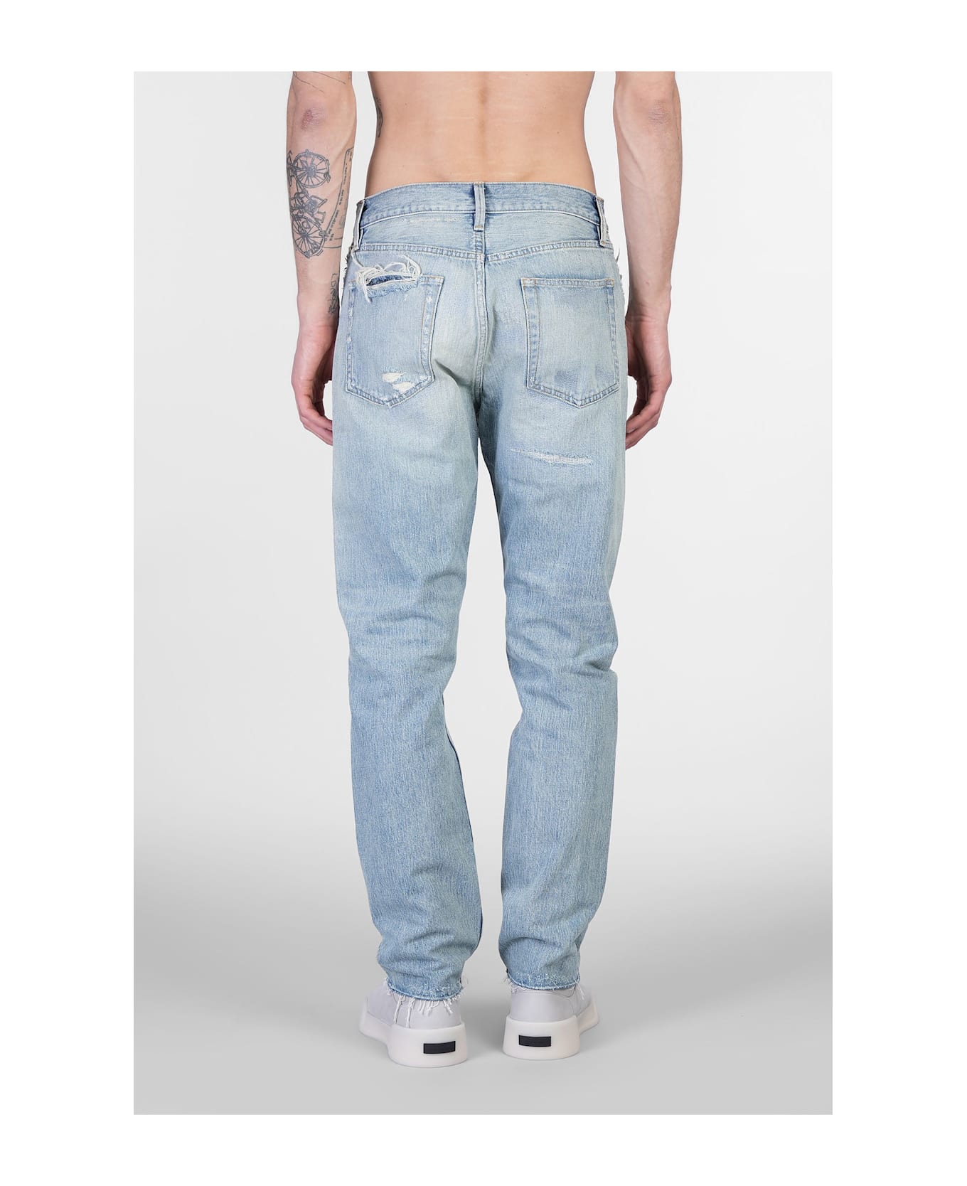 Fear of God Jeans In Blue Cotton - blue