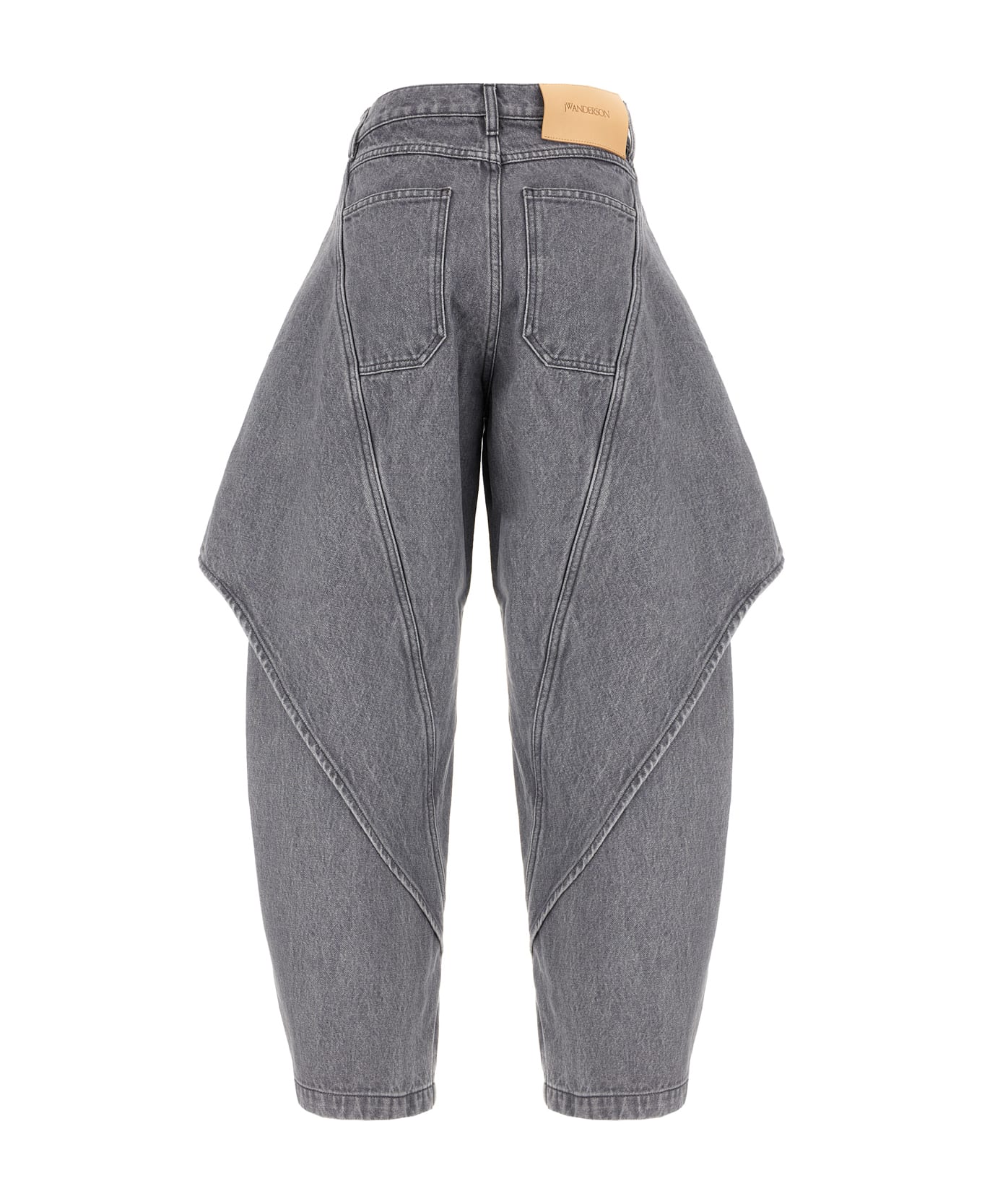 J.W. Anderson Grey Denim Jeans - LIGHT GREY