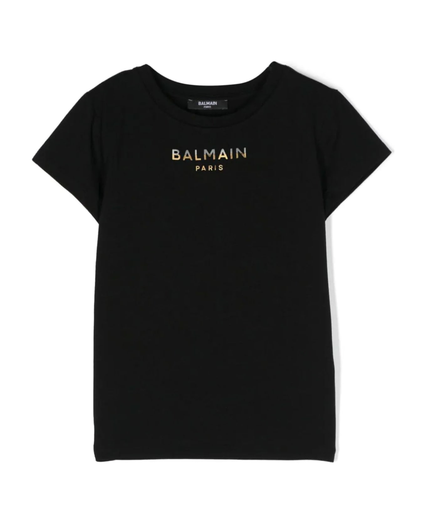 Balmain T-shirts And Polos Black - Black
