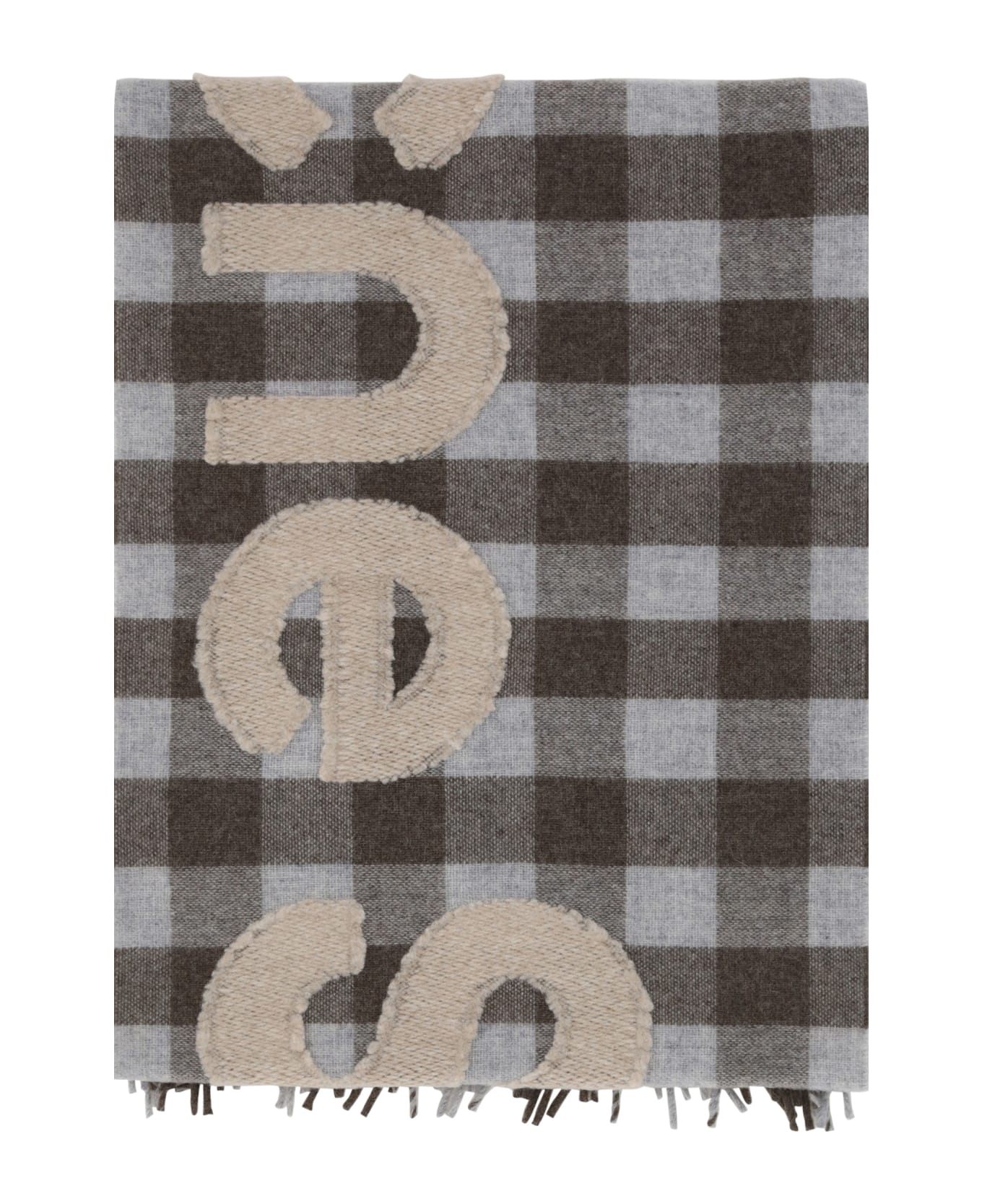 Acne Studios Scarf - Brown/beige