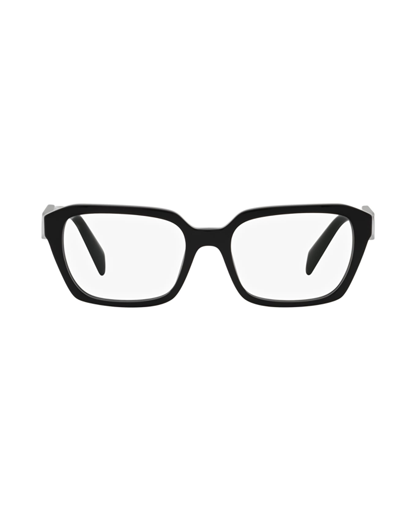 Prada Eyewear Pr 14zv Black Glasses - Black